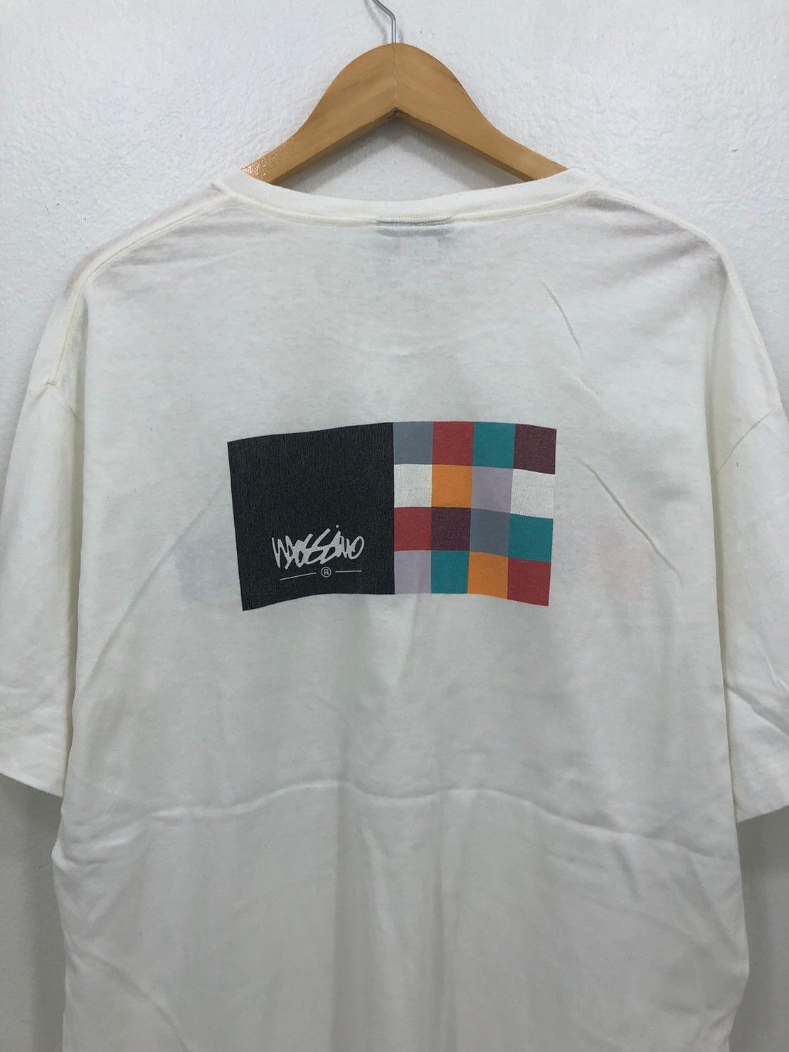 Mossimo × Vintage Vintage 90's Mossimo White Product of Modern Needs wts01 Size US M / EU 48-50 / 2 - 1 Thumbnail