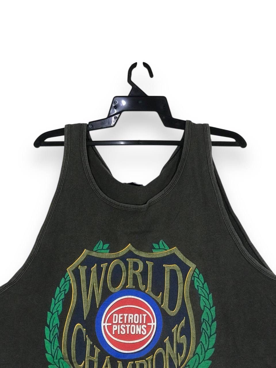 NBA vintage 1990 detroit pistons world champion nba Size US XL / EU 56 / 4 - 2 Thumbnail