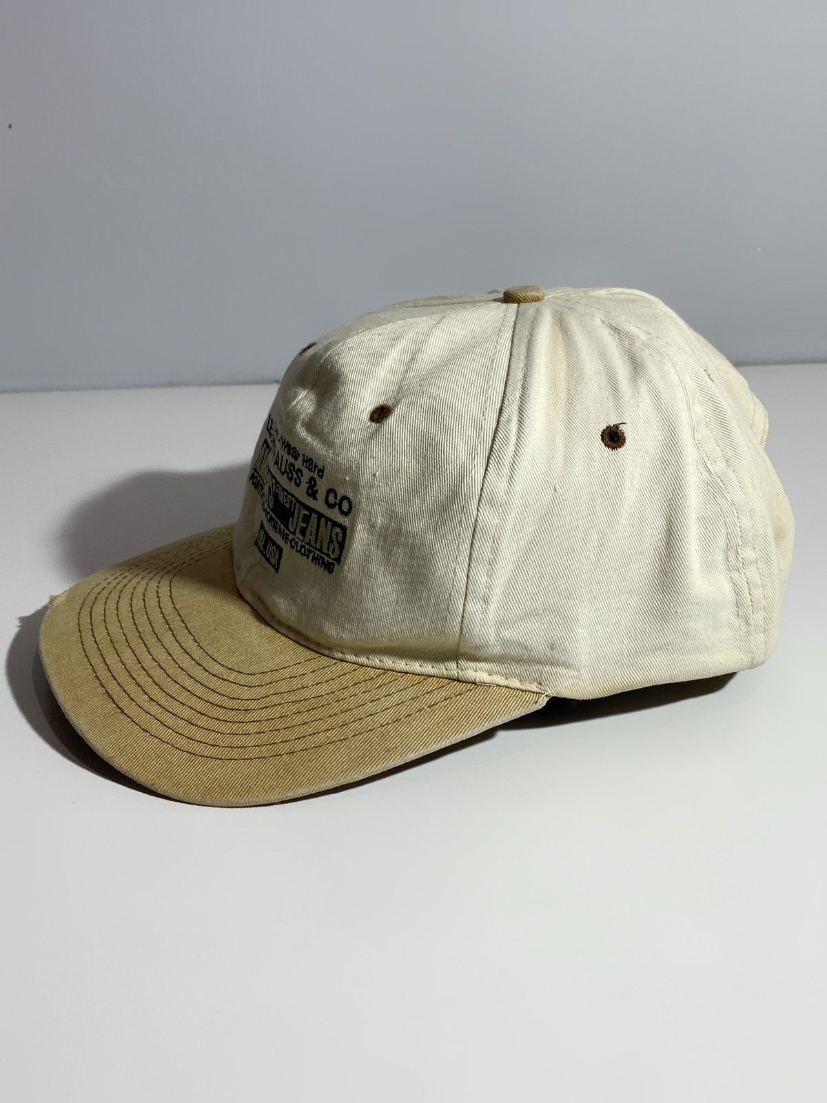 Levi's Vintage 70s 80s Rare Levi’s USA Distressed Baseball Cap Size ONE SIZE - 9 Thumbnail