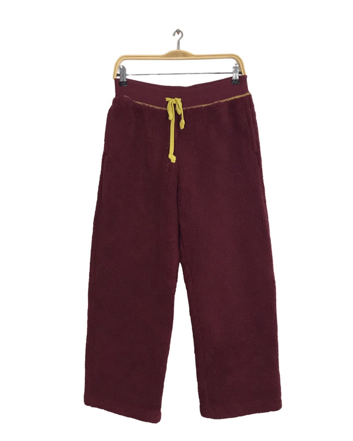JW Anderson Fluffy Fleece Wool Pant Jogger Streetwear