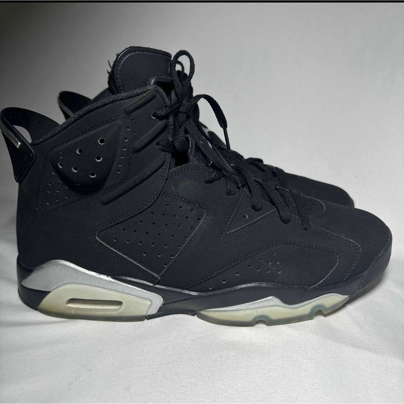 Jordan Brand × Nike Size 12 Nike Air Jordan 6 Retro Chrome Men's Shoes Ships Now Size US 12 / EU 45 - 1 Thumbnail