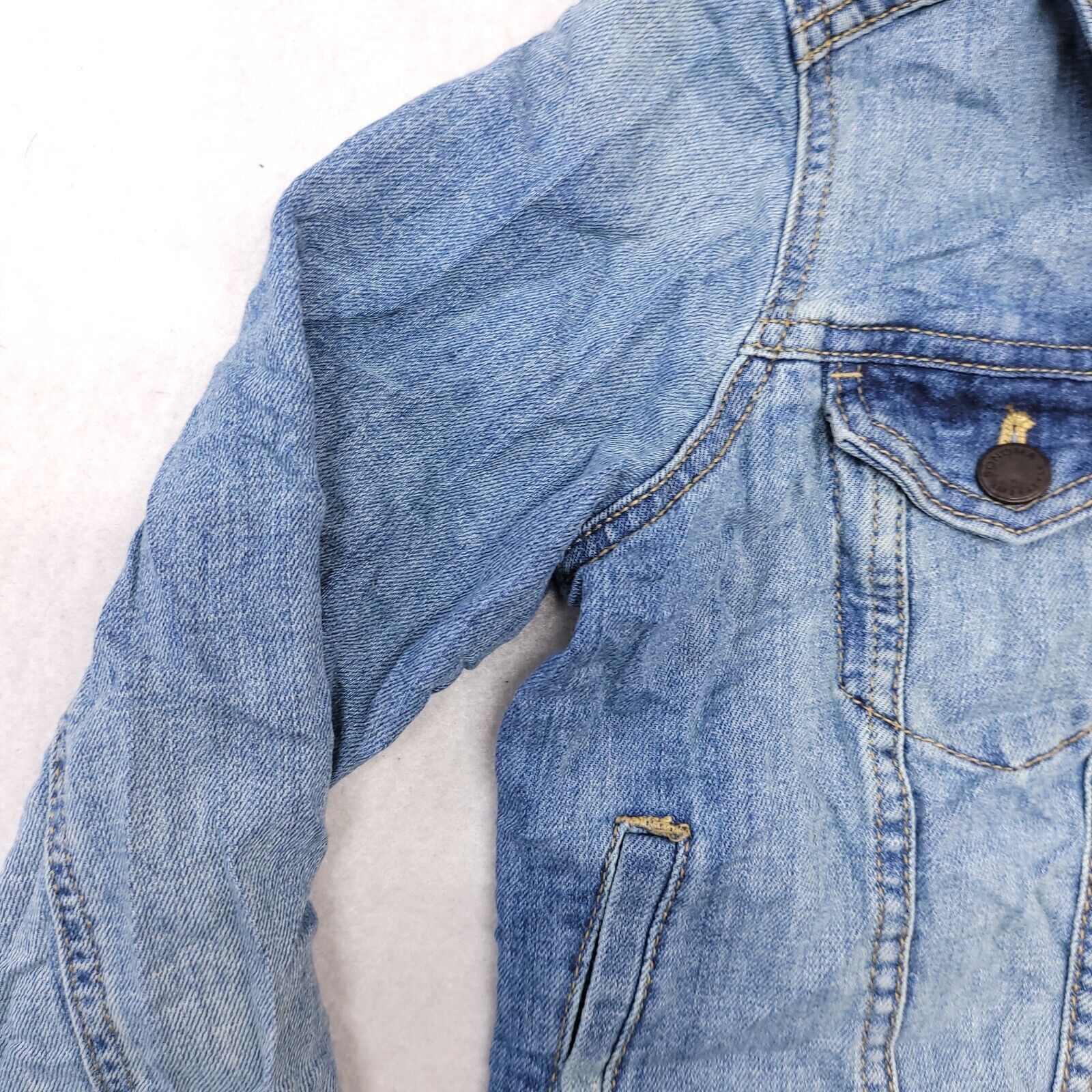 Sonoma Sonoma Button Up Denim Jean Jacket Womens Size PXS Blue Size XS / US 0-2 / IT 36-38 - 4 Thumbnail