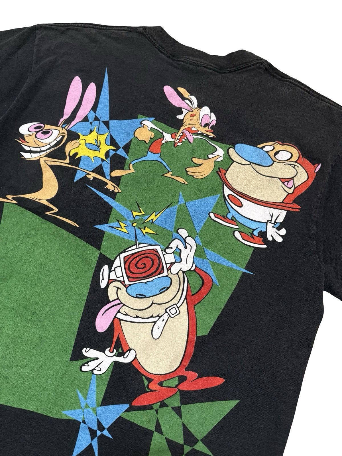 Vintage Vintage 1992 Ren and Stimpy Nickelodeon Size US L / EU 52-54 / 3 - 8 Thumbnail