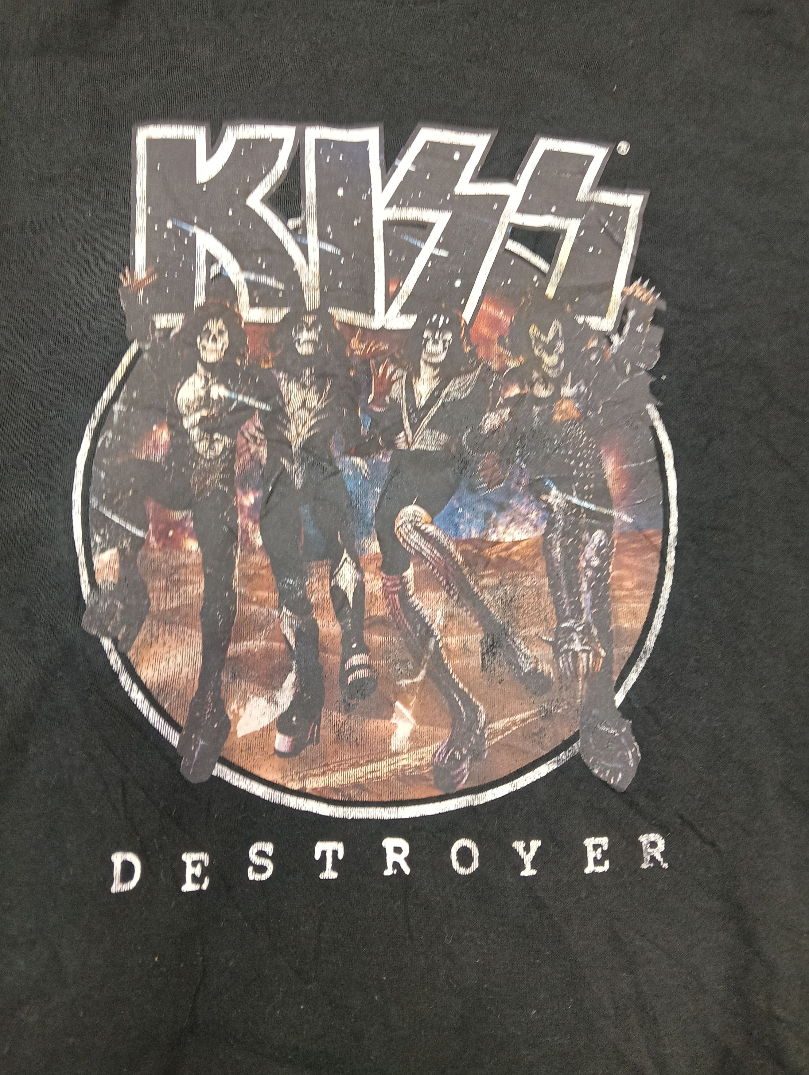KISS SWEATSHIRT KISS BAND TEE BIG LOGO L UNDERLICENSE EPIC RIGHT Size US L / EU 52-54 / 3 - 2 Thumbnail