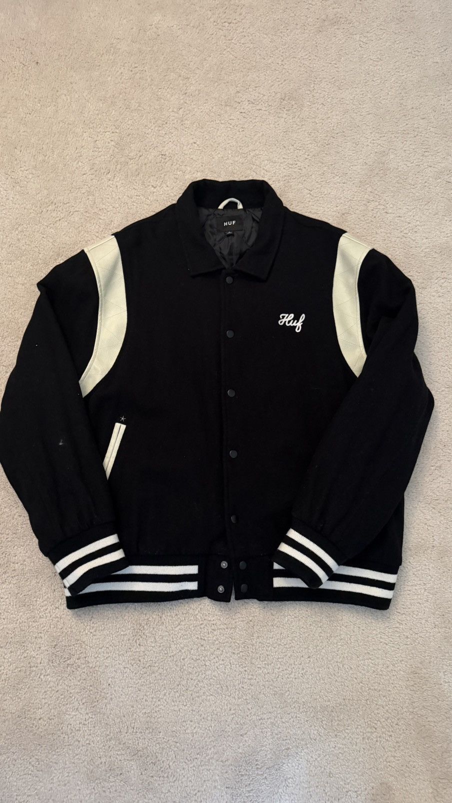 Huf HUF Song Varsity Jacket - Size Large Size US L / EU 52-54 / 3 - 2 Thumbnail