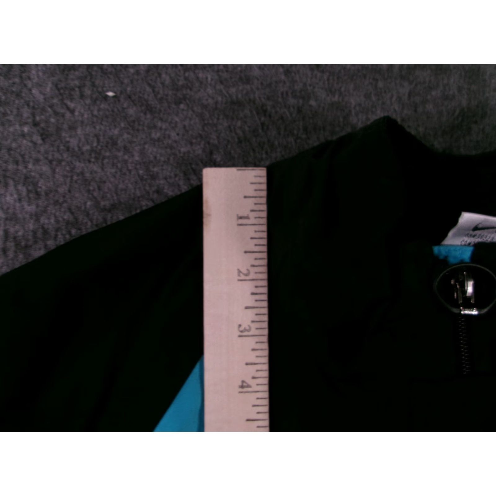 Nike VINTAGE Nike Storm-FIT Jacket Women L Water Resistant Black Teal Reflective Windbreaker Size L / US 10 / IT 46 - 6 Thumbnail