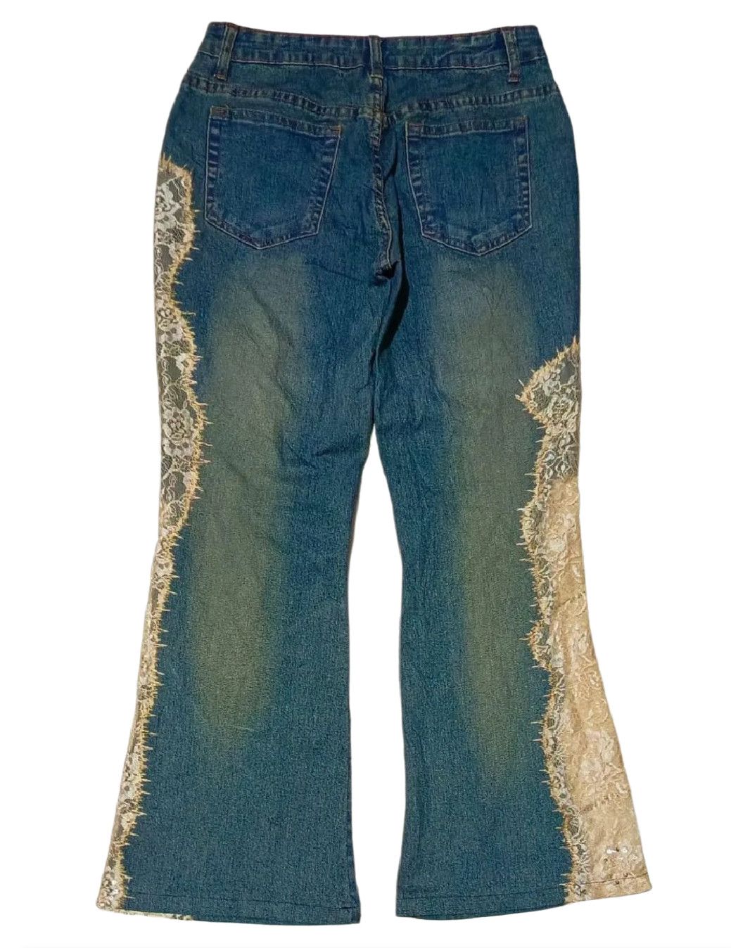 Other Flare see-through motif Size 30" / US 8 / IT 44 - 2 Thumbnail