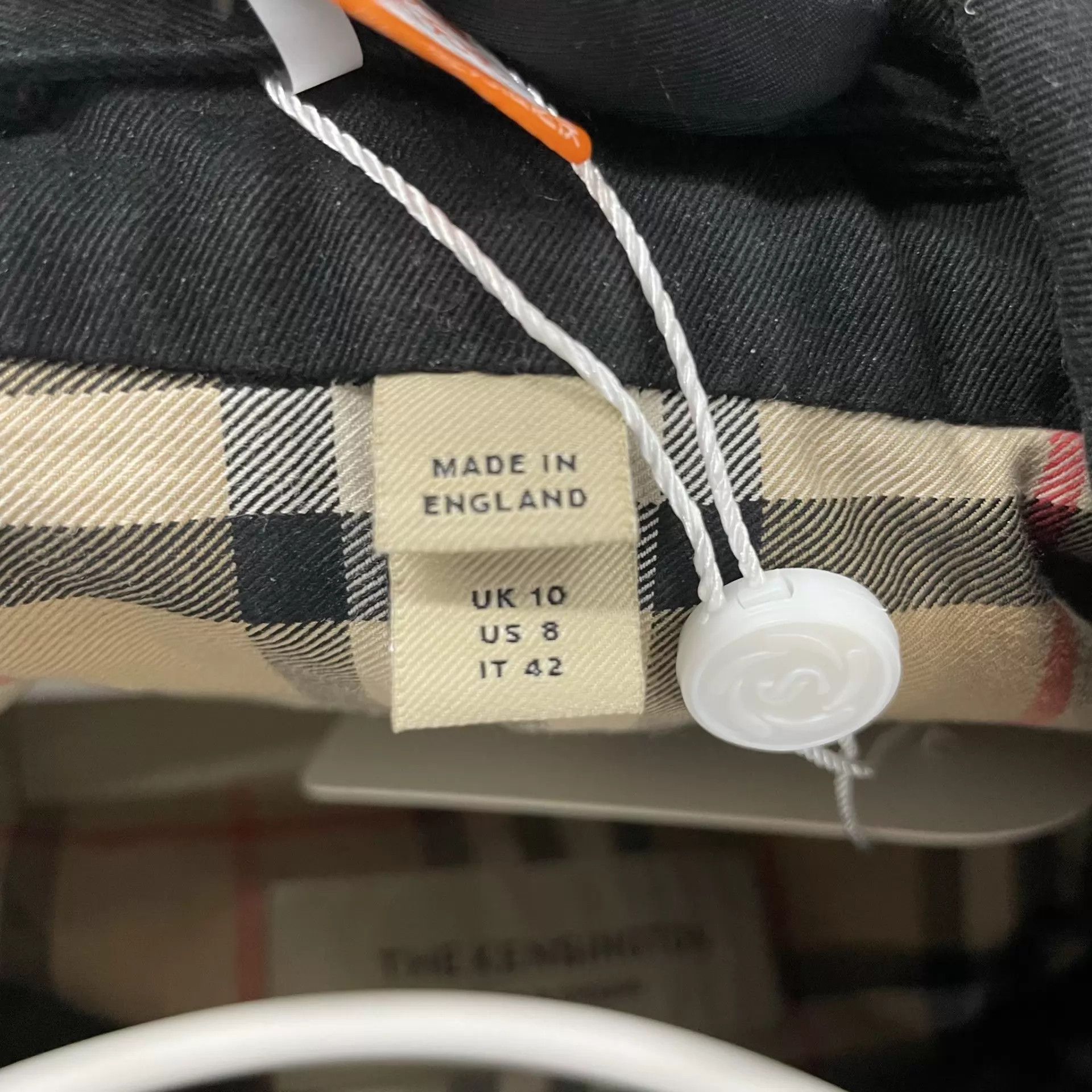 Burberry Burberry Kensington Double-breasted Black Trench Coat 40 Size M / US 6-8 / IT 42-44 - 4 Thumbnail