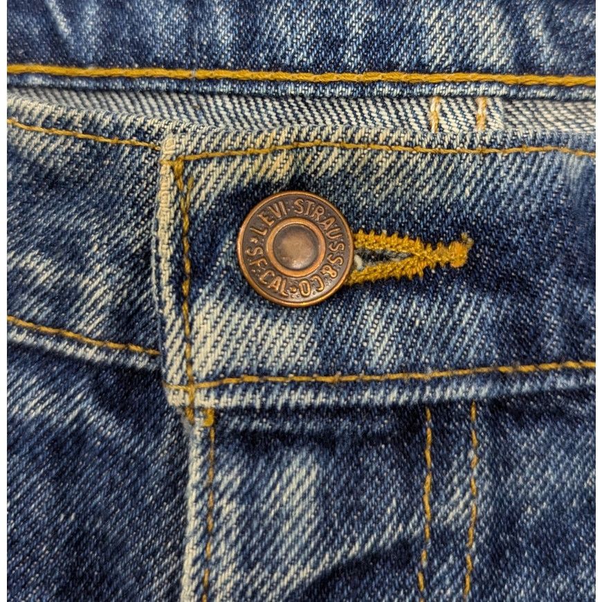 Levi's × Levi's Vintage Clothing × Vintage Vintage Levis 619 Made in Canada Orange Tab Blue Jeans Size US 36 / EU 52 - 4 Thumbnail