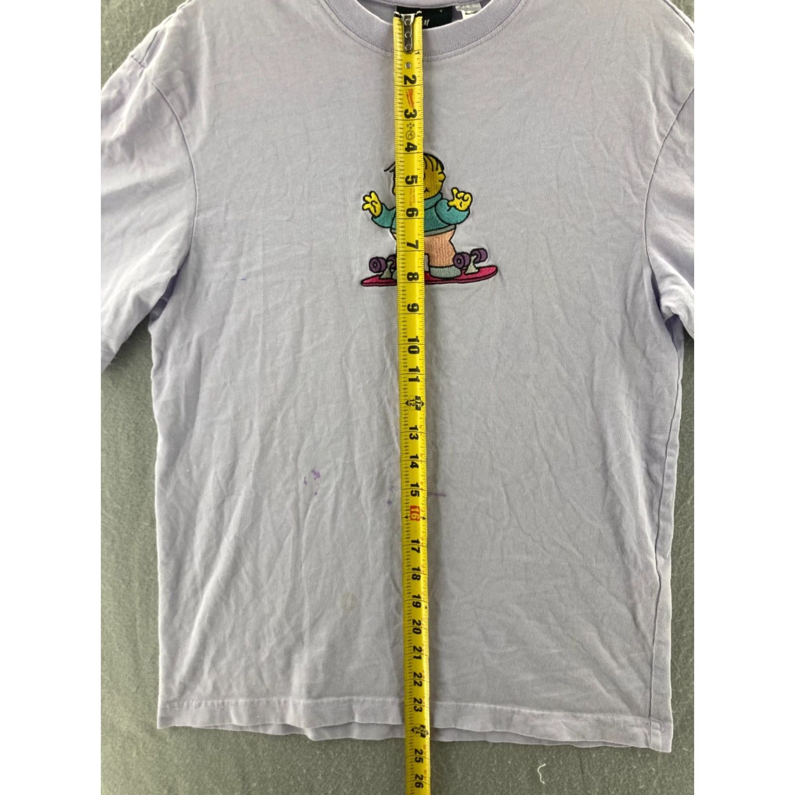 H&M H&M The Simpsons Ralph Wiggum T-Shirt Mens XS Embroidered Relaxed Fit - Vintage? No Size US M / EU 48-50 / 2 - 3 Thumbnail