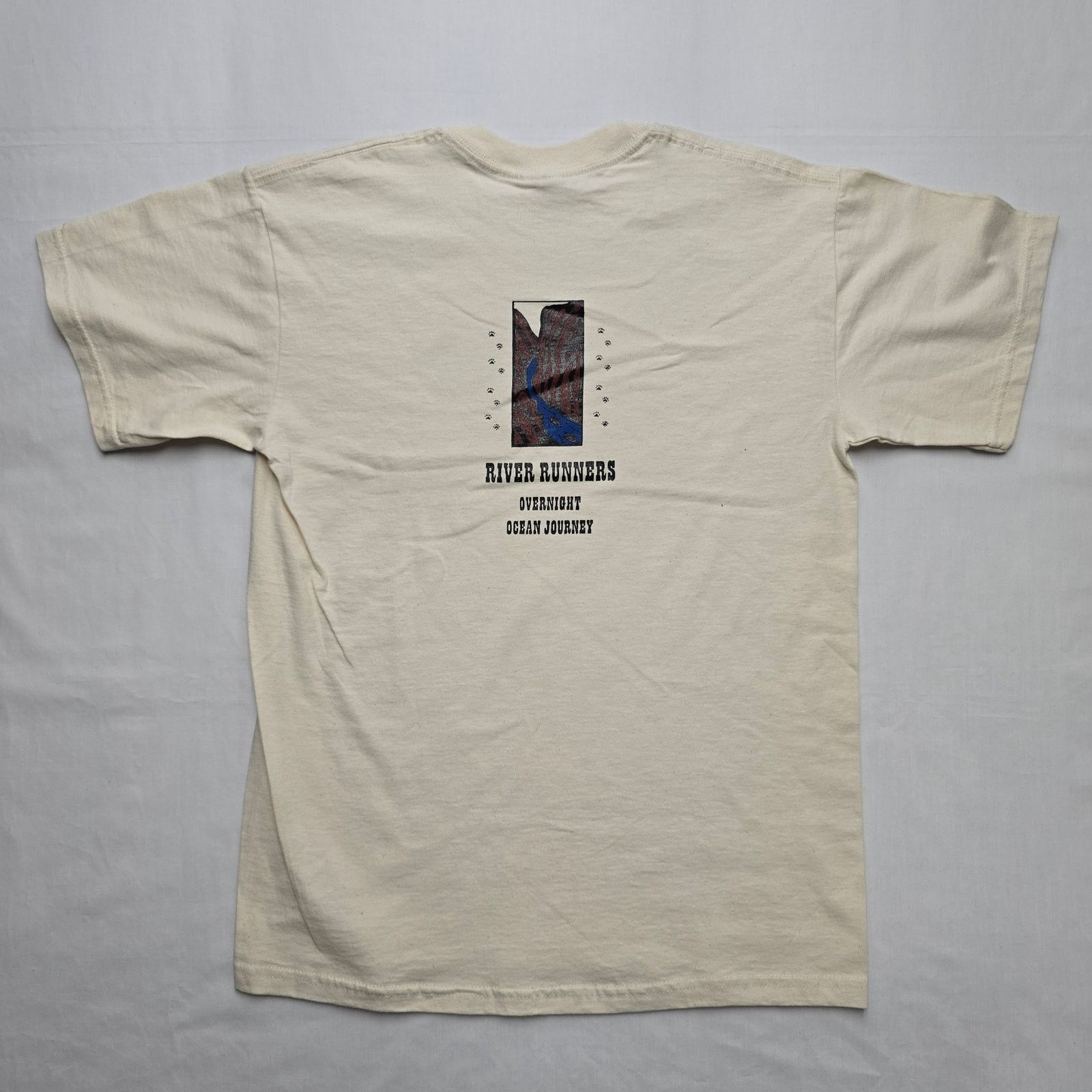 Other Outdoor Adventure Shirt Overnight River Runners M Cream Tee Size US M / EU 48-50 / 2 - 1 Thumbnail