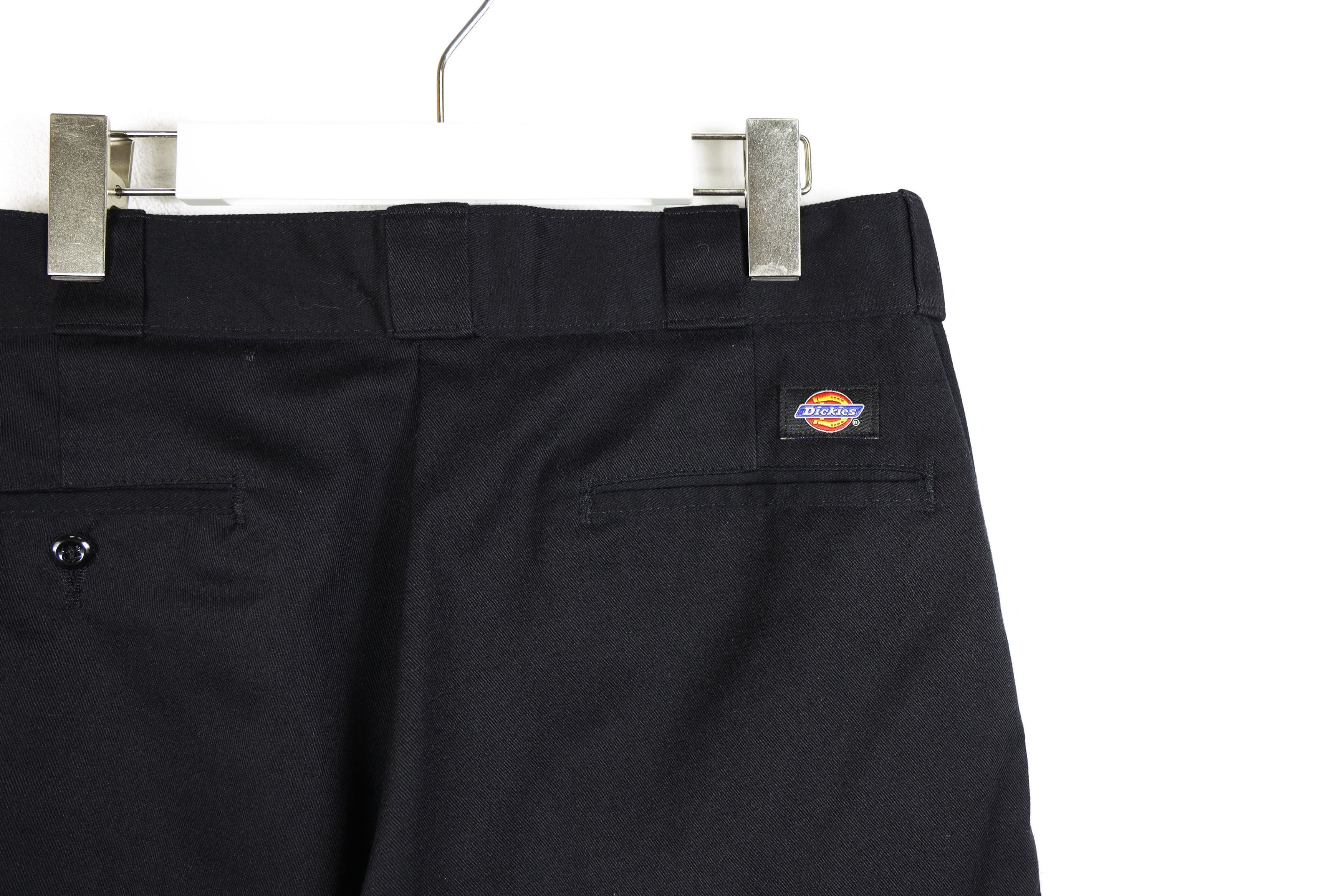 Dickies × Vintage Dickies 874BK Black Work Trousers Pants Y2K Size US 32 / EU 48 - 6 Thumbnail