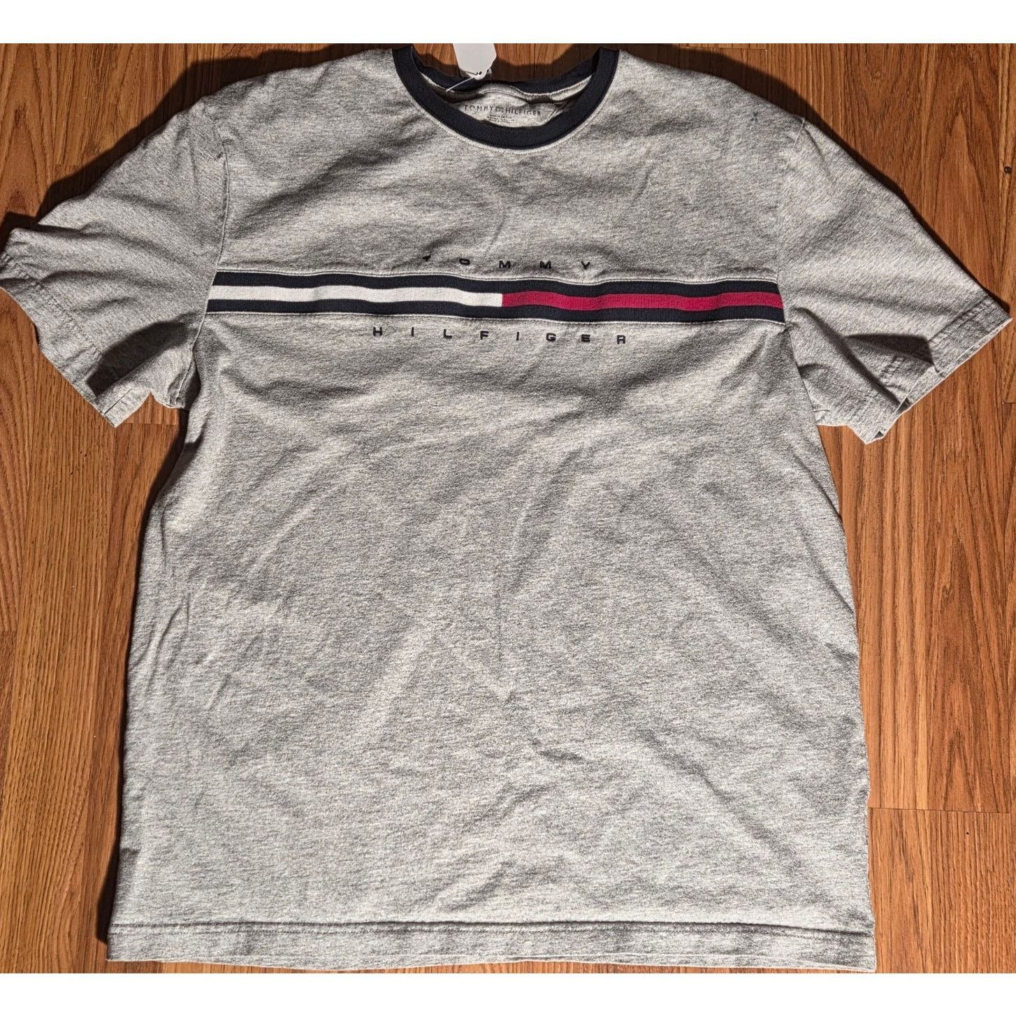 Tommy Hilfiger Tommy Hilfiger Men's XL Gray Short Sleeve T-Shirt Size US XL / EU 56 / 4 - 2 Thumbnail