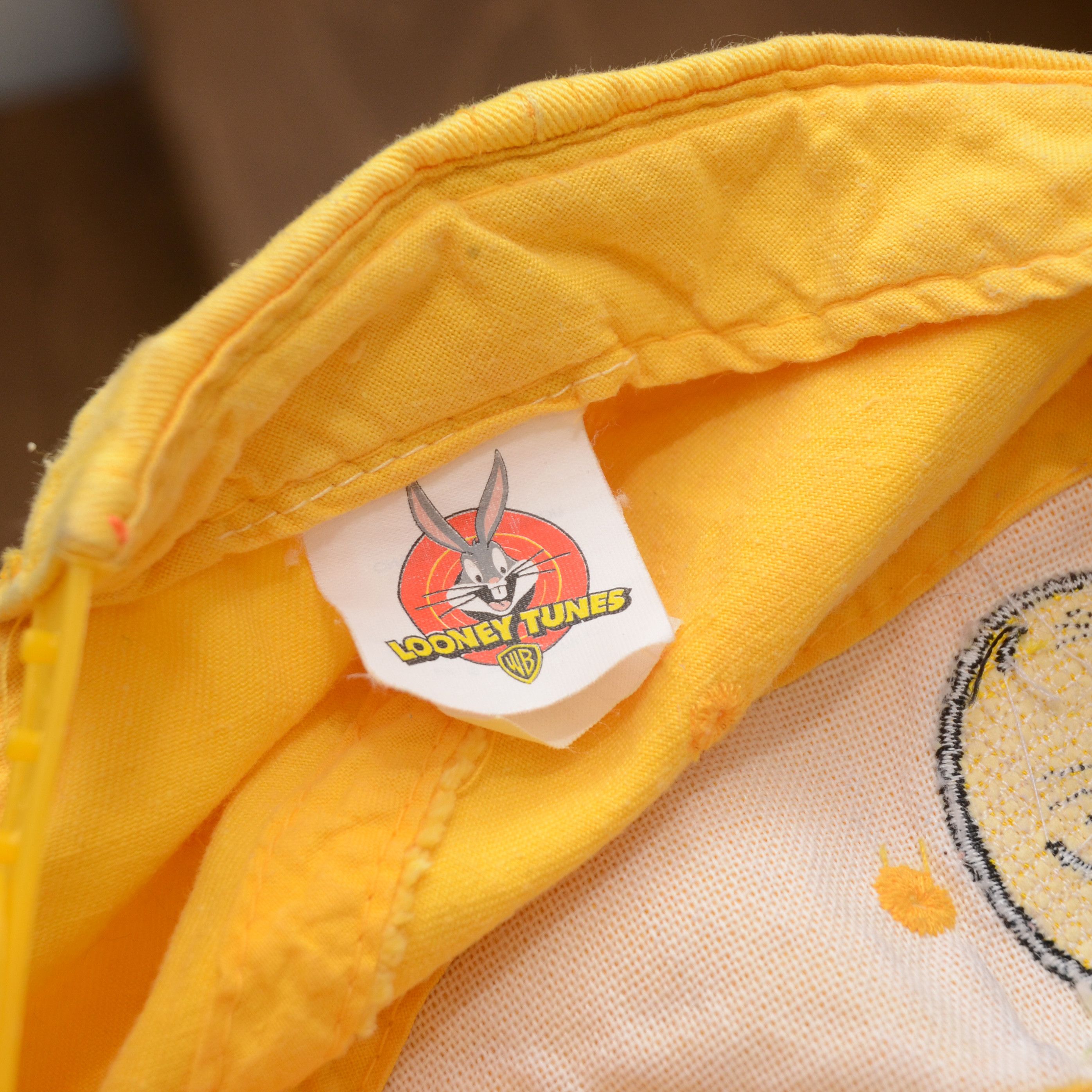 Cartoon Network Vtg Looney Tunes Trucker Snapback Cap TWEETY BIRD SYLVESTER Size ONE SIZE - 9 Thumbnail