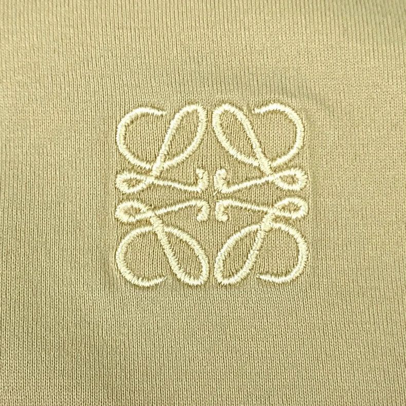 Loewe Loewe Yellow logo embroidered cotton round neck short slee Size XS / US 0-2 / IT 36-38 - 5 Thumbnail