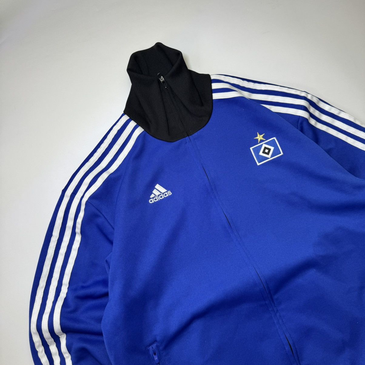 Adidas Vintage Adidas Hamburg Football Track Jacket Size US L / EU 52-54 / 3 - 2 Thumbnail