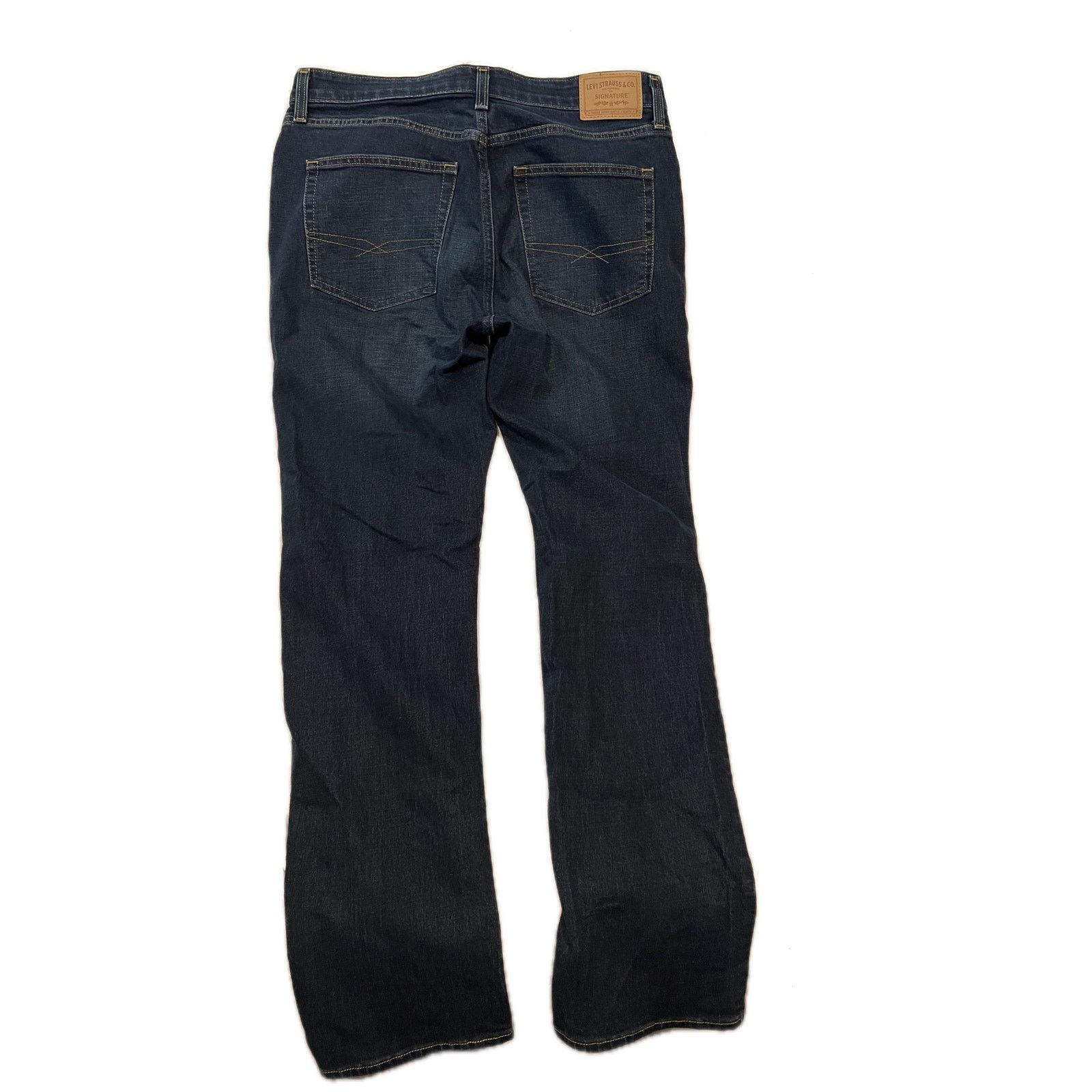 Levi's Levi Action Flex Signature Straight Fit Jeans 34x30 Size US 36 / EU 52 - 2 Thumbnail