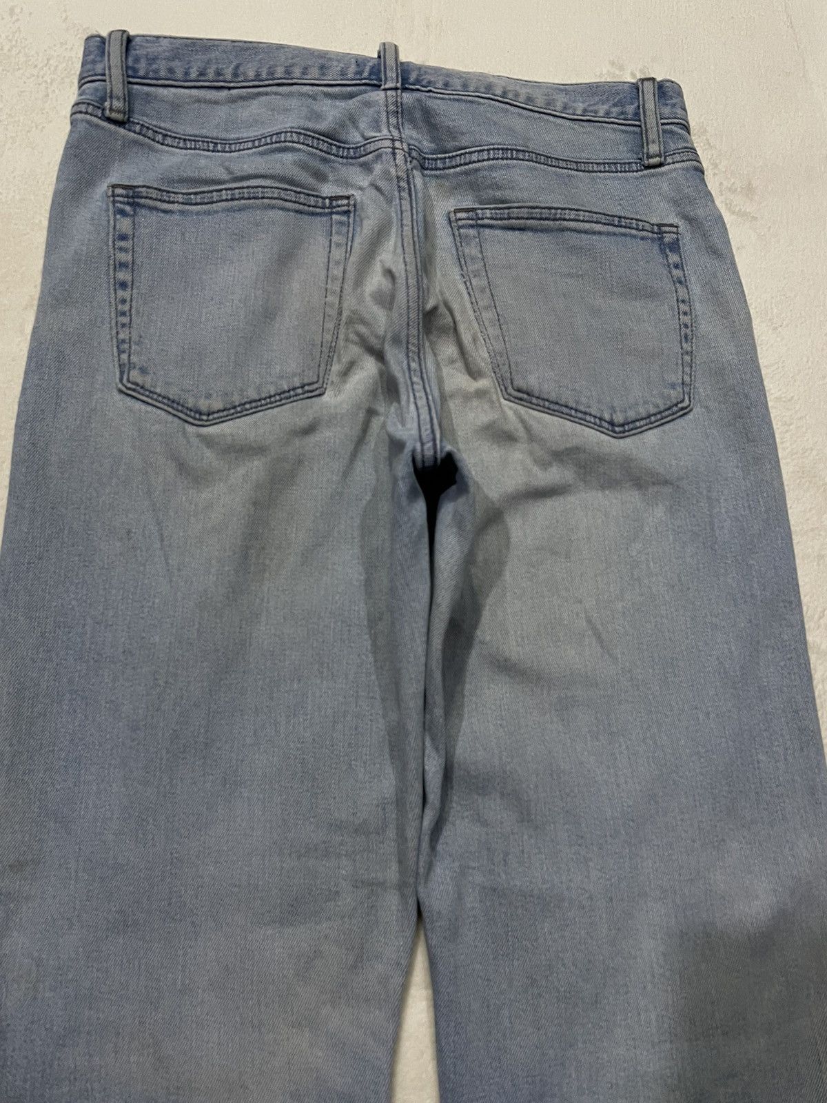 Uniqlo Vintage Uniqlo Skinny Distress Mudwash Denim Jeans Size US 32 / EU 48 - 12 Thumbnail