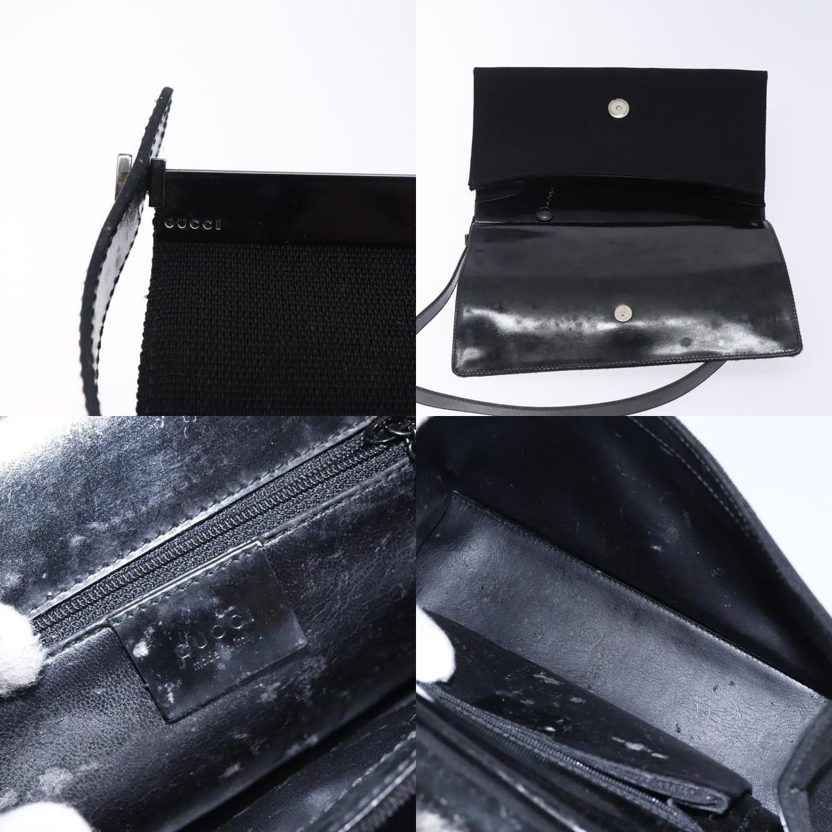 Gucci GUCCI Shoulder Bag Nylon Black Size ONE SIZE - 11 Thumbnail