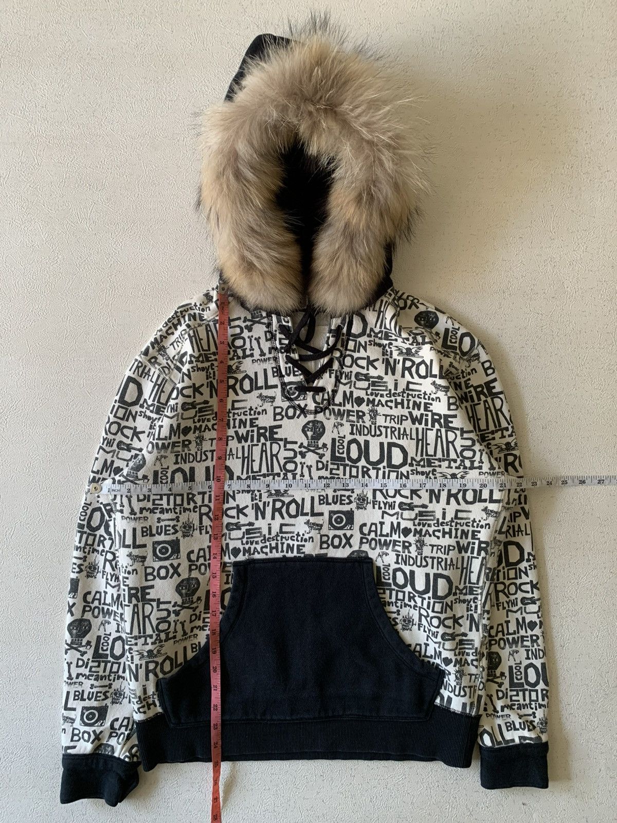 Japanese Brand LEVI’S ENGINEERED ROCK N ROLL FAUX FUR HOODIE IF6W9 STYLE Size US M / EU 48-50 / 2 - 2 Thumbnail
