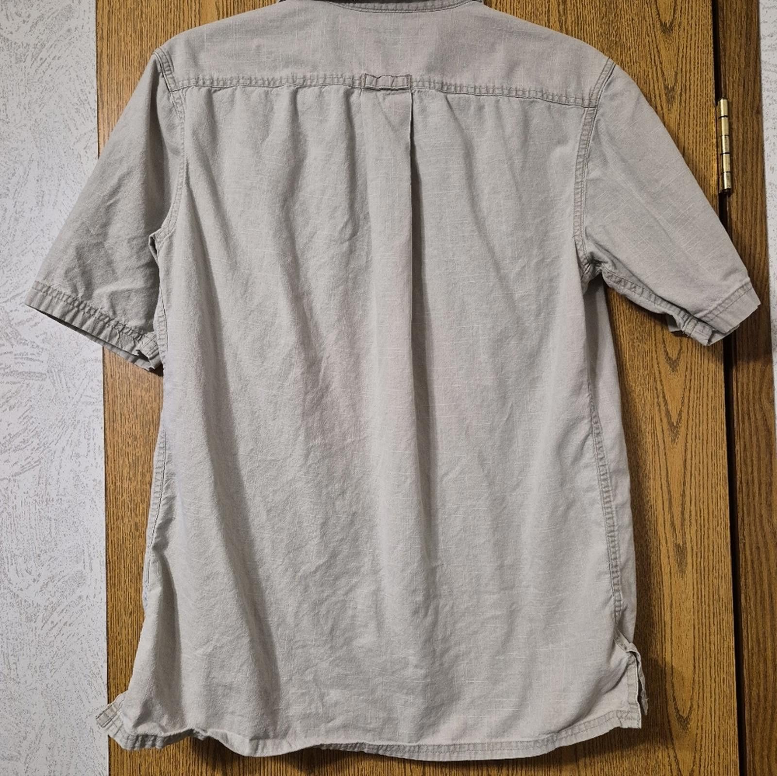 Croft & Barrow Croft & Barrow Light Gray Button-Up Shirt Small Size US S / EU 44-46 / 1 - 2 Thumbnail