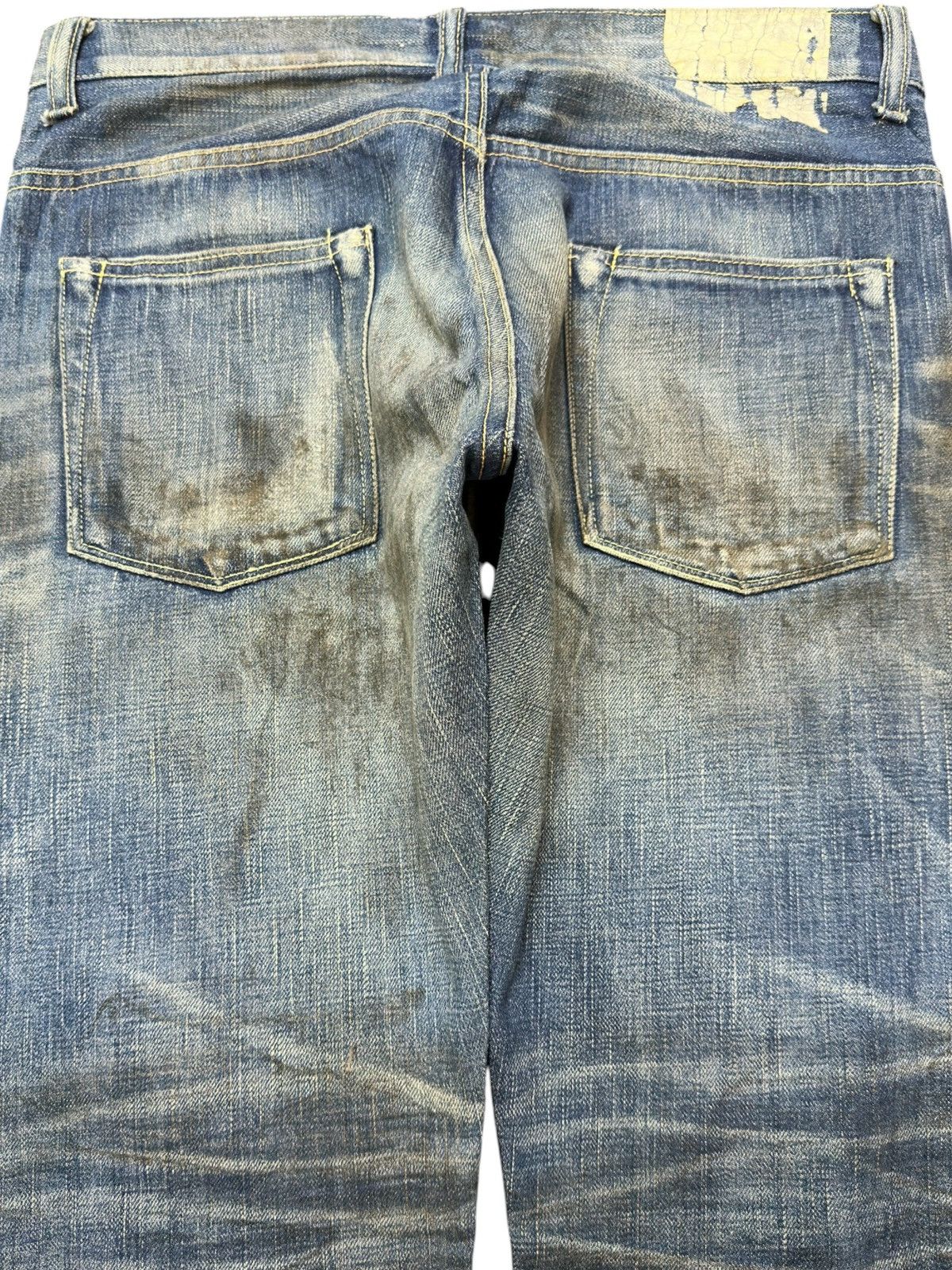 Edition Japan Vintage Edition Japan Selvedge Button Fly Distressed Denim Size US 32 / EU 48 - 5 Thumbnail