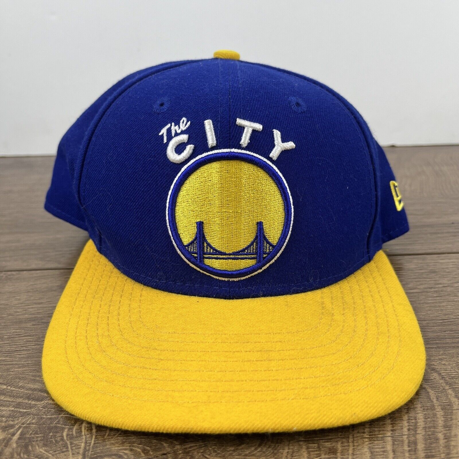 New Era Golden State Warriors Hat New Era Snapback Hat Adjustable 9F Size ONE SIZE - 4 Thumbnail