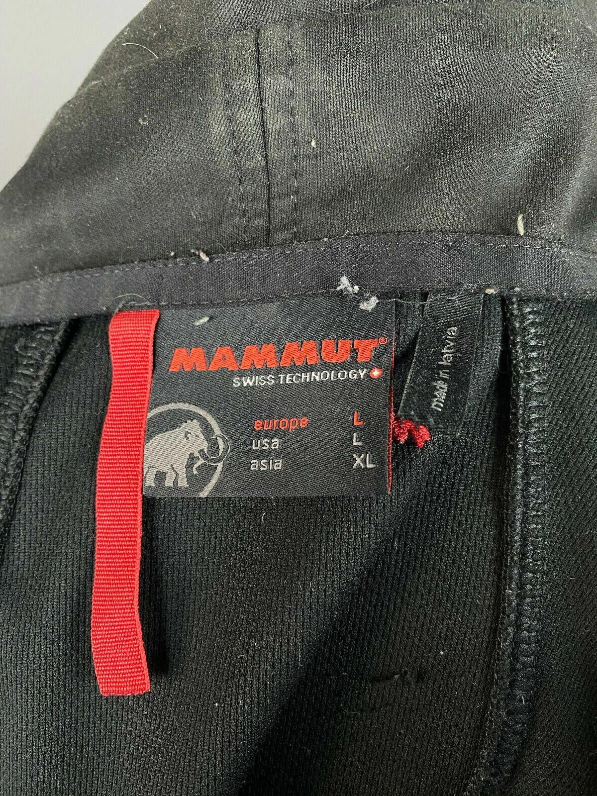 Mammut Mammut Swiss Technology Black Full Zip Jacket Size L Size L / US 10 / IT 46 - 11 Thumbnail
