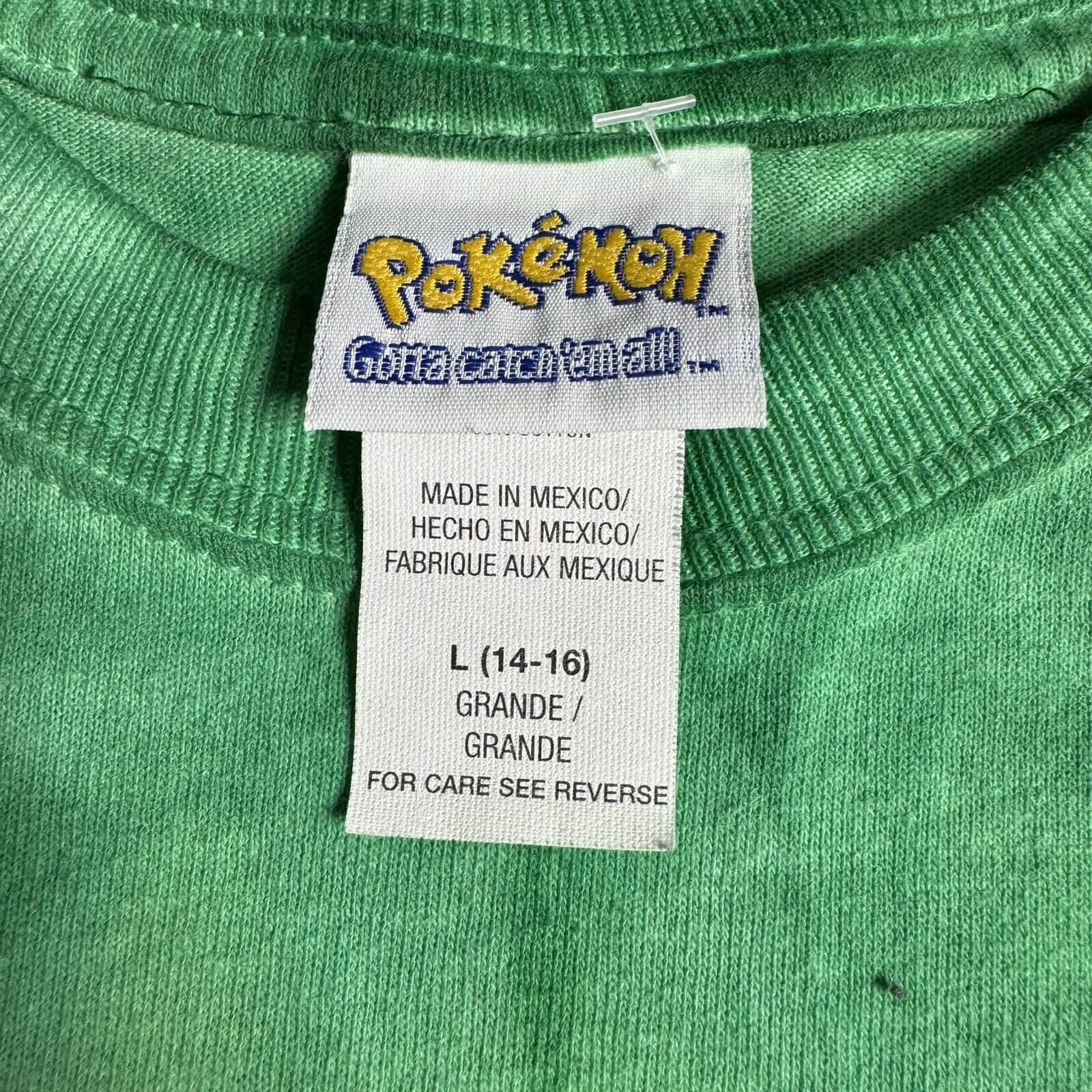 Pokemon Vintage 1999 Pokemon Tie Dye Long Sleeve Shirt Kids Large Size US L / EU 52-54 / 3 - 4 Thumbnail