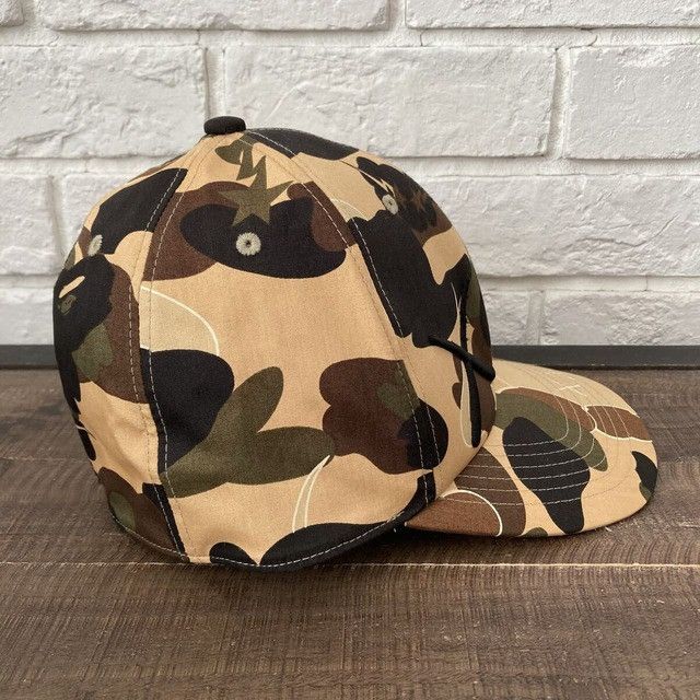 Bape × Kaws BAPE × KAWS BENDY 1st Camo Yellow Hat Cap a bathing ape NIGO Size ONE SIZE - 3 Thumbnail