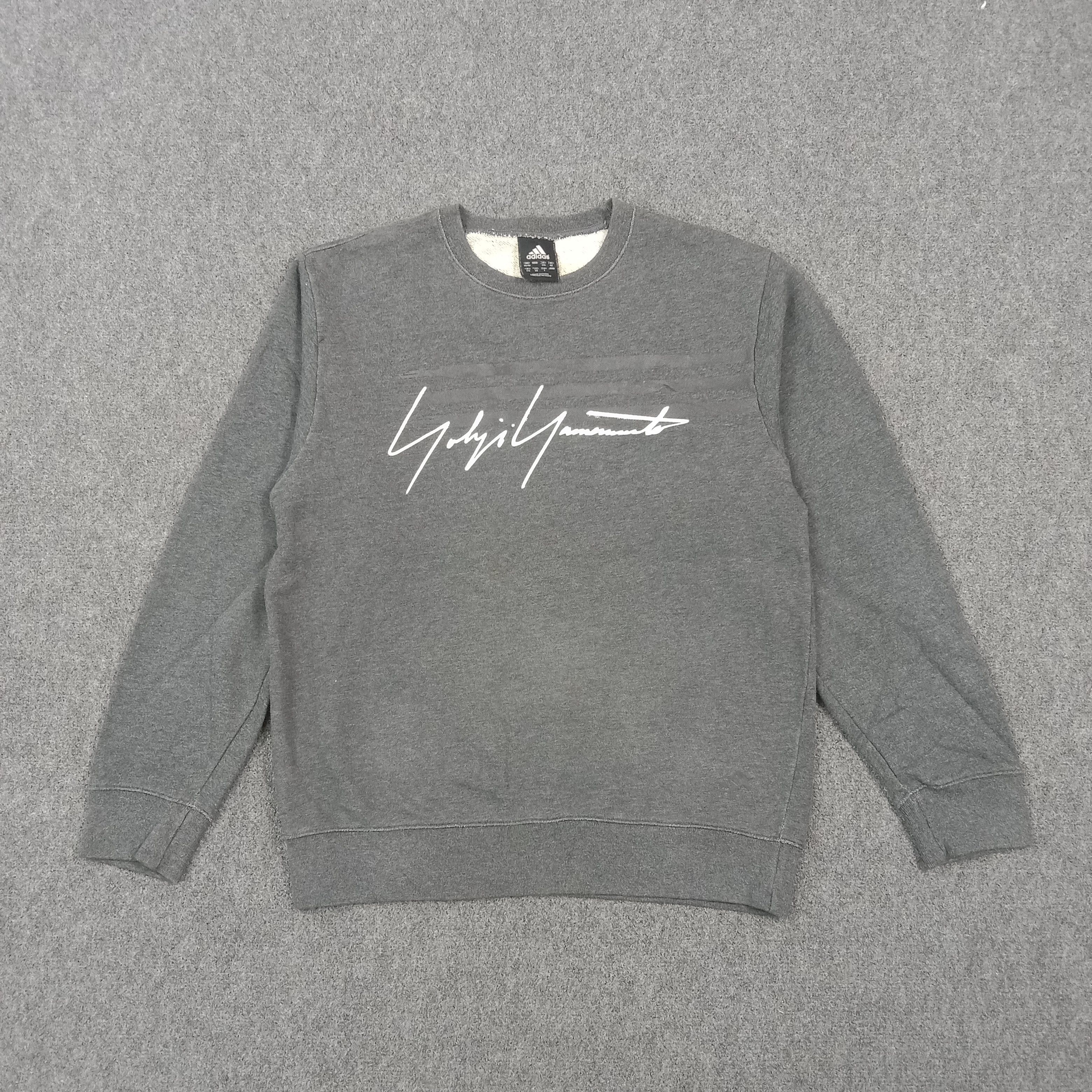 Adidas Adidas Japanese Custom Yohji Yamamoto Sweatshirt C279N3 Size US M / EU 48-50 / 2 - 1 Thumbnail