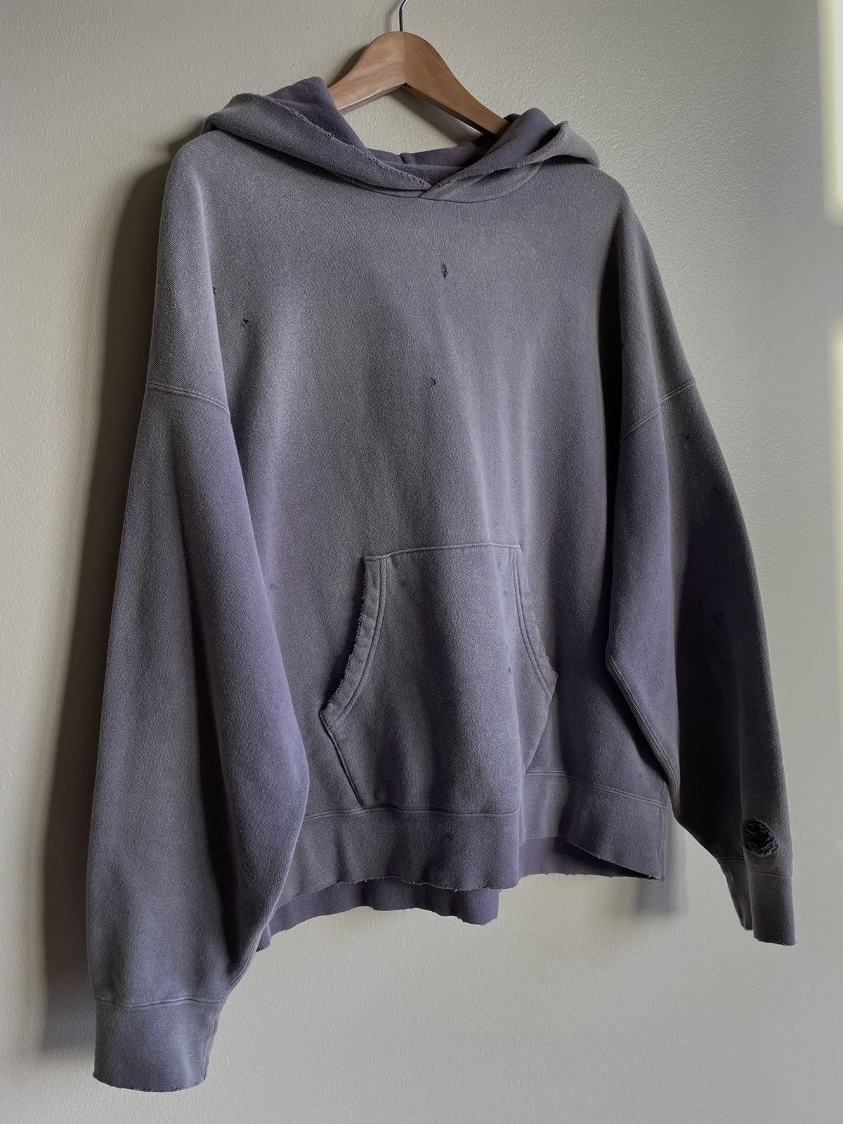 Visvim Amplus Navy SB Jumbo Hoodie PO Crash
