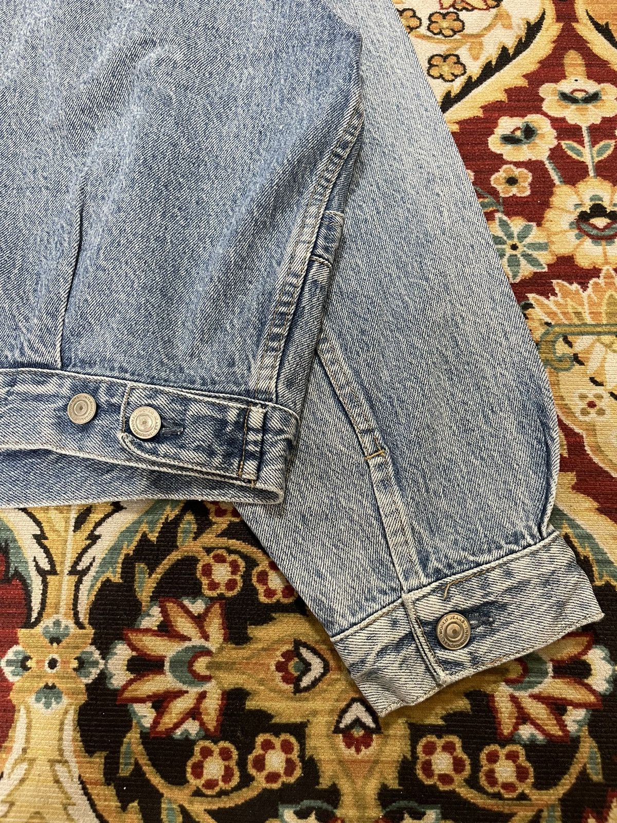 Vintage Bj Spirit Trucker Distressed Denim Vintage Jacket Size US M / EU 48-50 / 2 - 8 Thumbnail