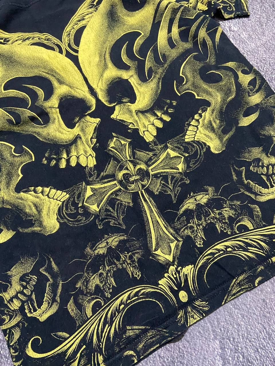Vintage Vintage Cozumel Mexico skulls full print distressed tee Size US M / EU 48-50 / 2 - 4 Thumbnail