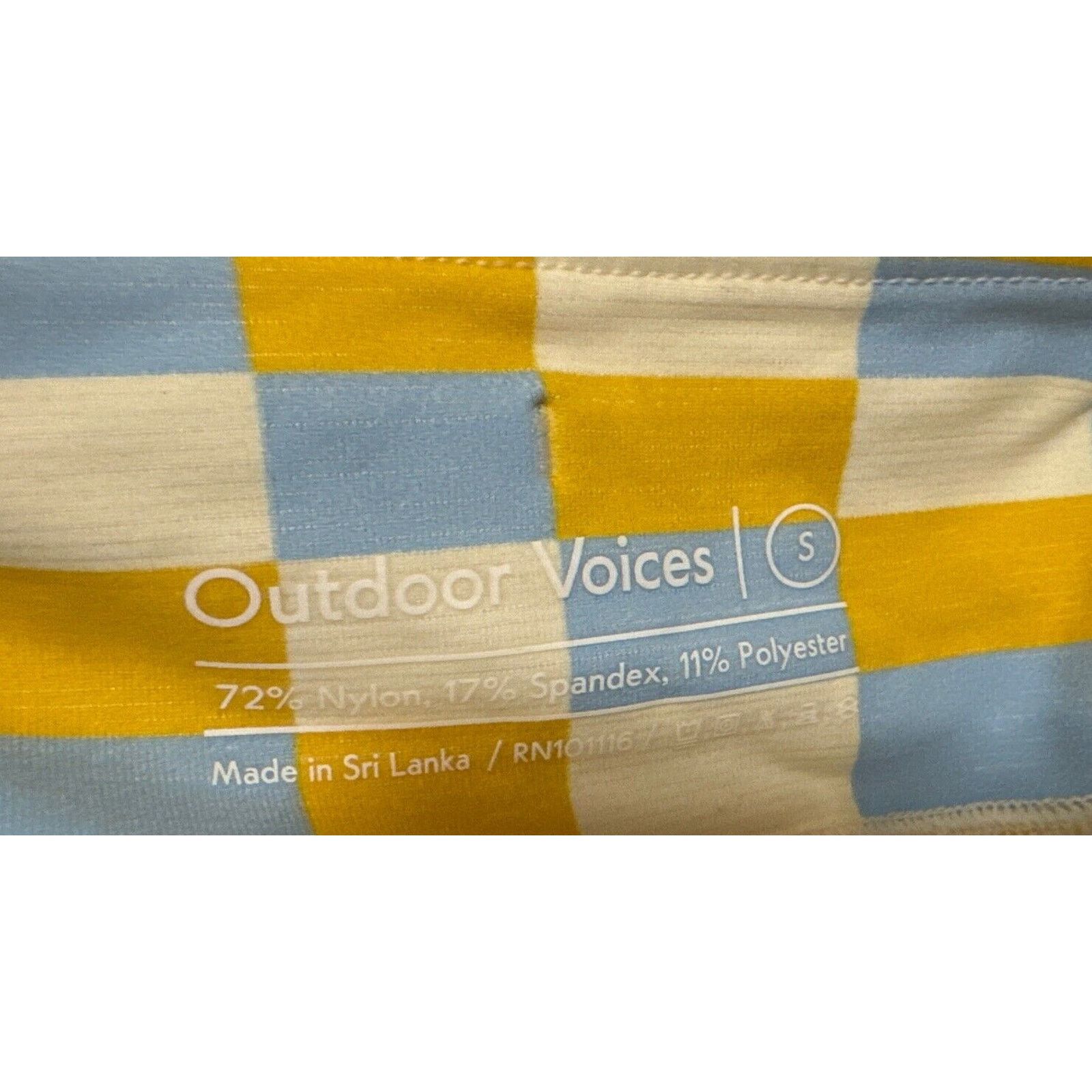 Outdoor Voices Outdoor Voices Yellow Tech Sweat TechSweat 6” Biker Shorts S Size 25" / US 0 / IT 36 - 6 Thumbnail