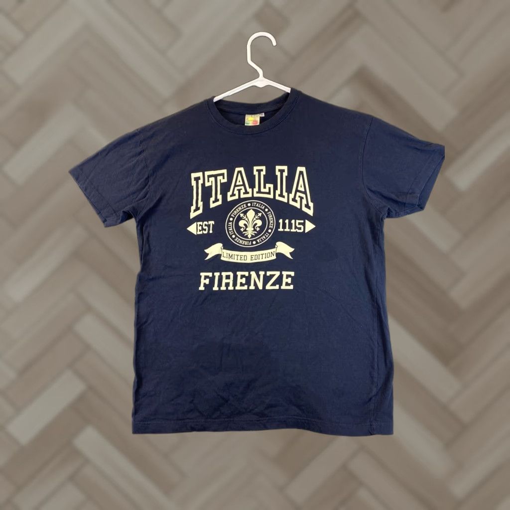 Vintage Smartee T-Shirt Unisex Adults XL Black Italy Firenze Crew Neck Short Sleeve Cotton Casual Tee Size US XL / EU 56 / 4 - 1 Thumbnail