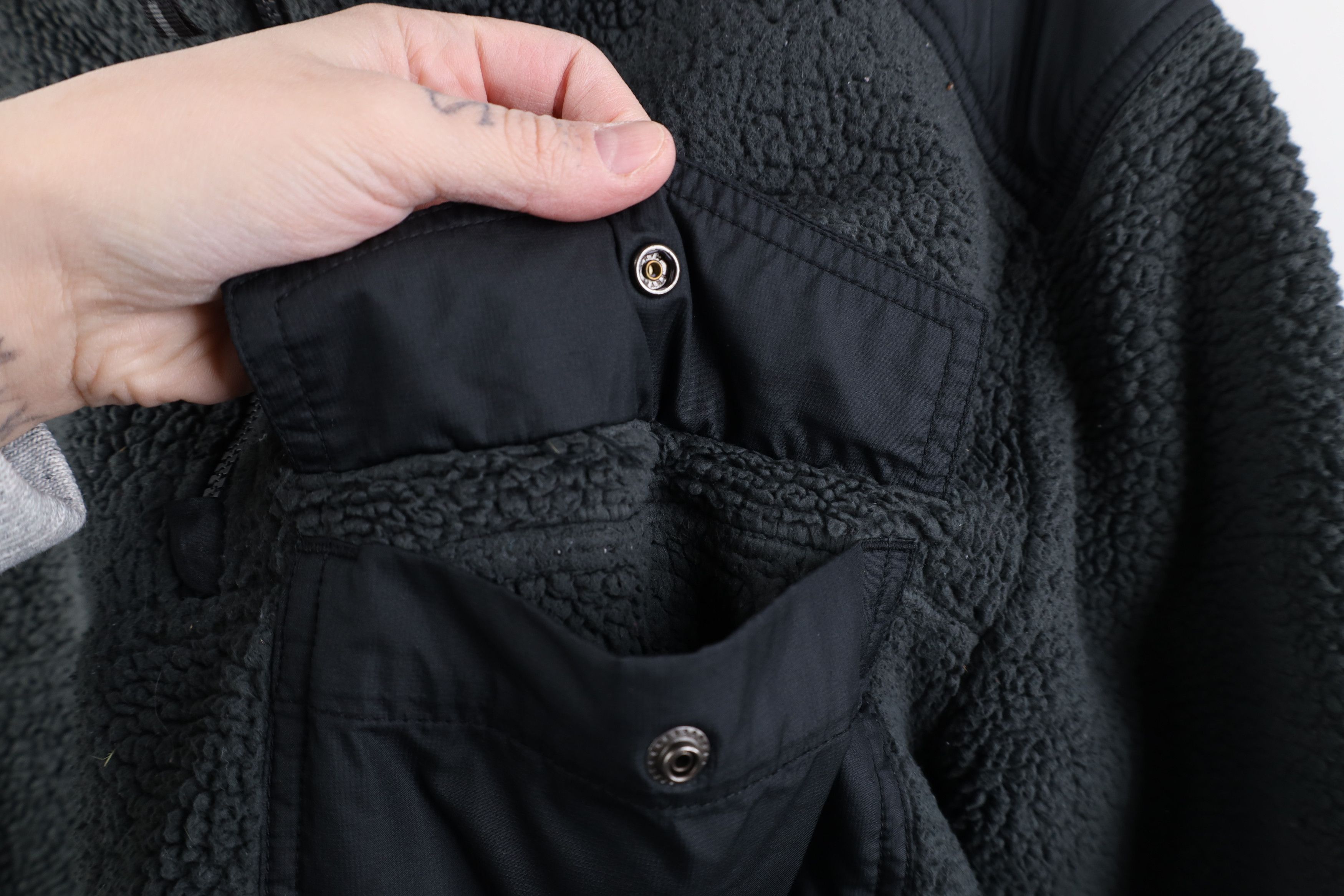 The North Face The North Face Spell Out Groveland Sherpa Fleece Sweater Size US L / EU 52-54 / 3 - 5 Thumbnail