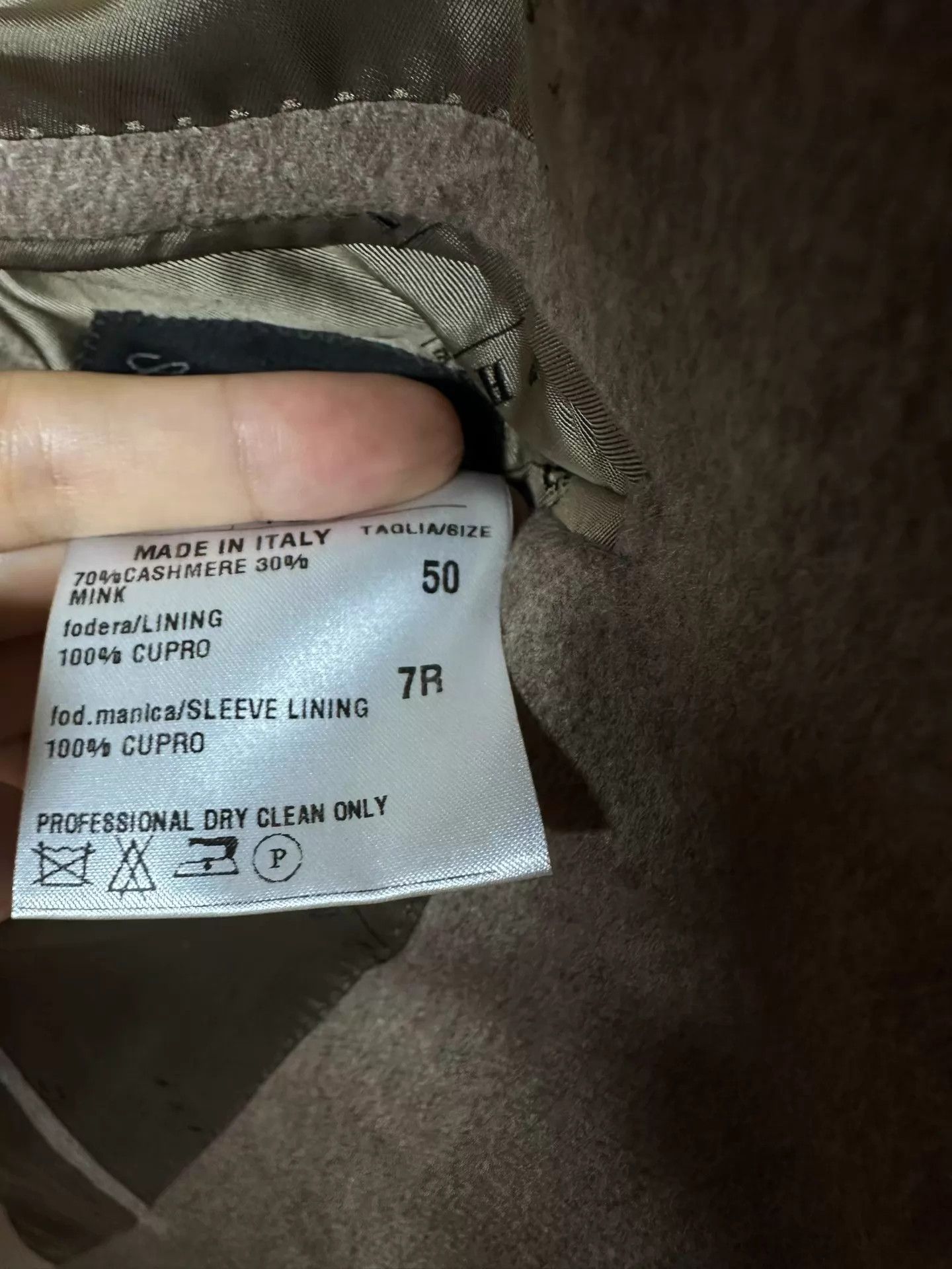 Caruso Caruso Mink-Cashmere Blazer 50-52 Size US M / EU 48-50 / 2 - 5 Thumbnail