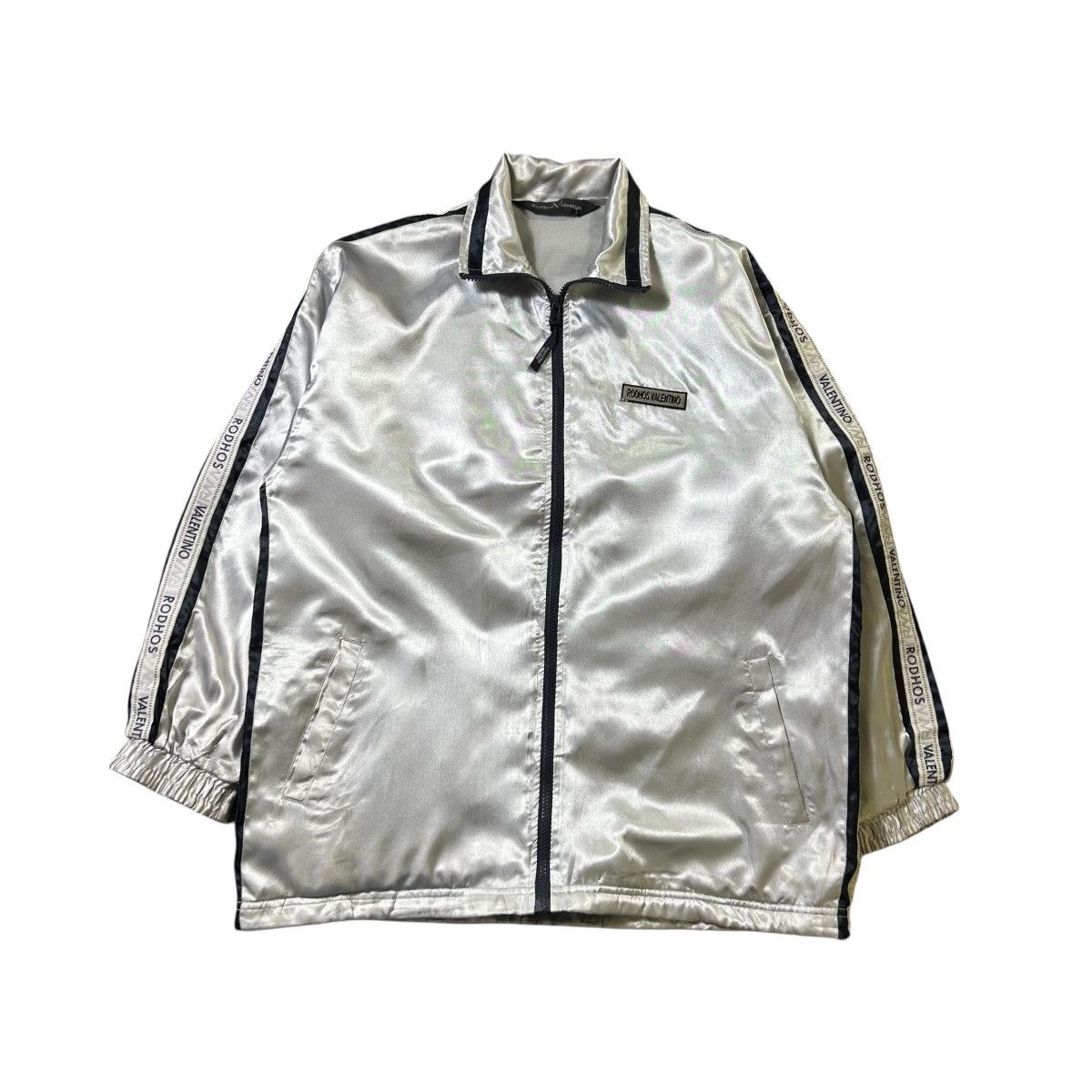Valentino Vintage Rodlhos Valentino Windbreaker Jacket Size US L / EU 52-54 / 3 - 1 Thumbnail