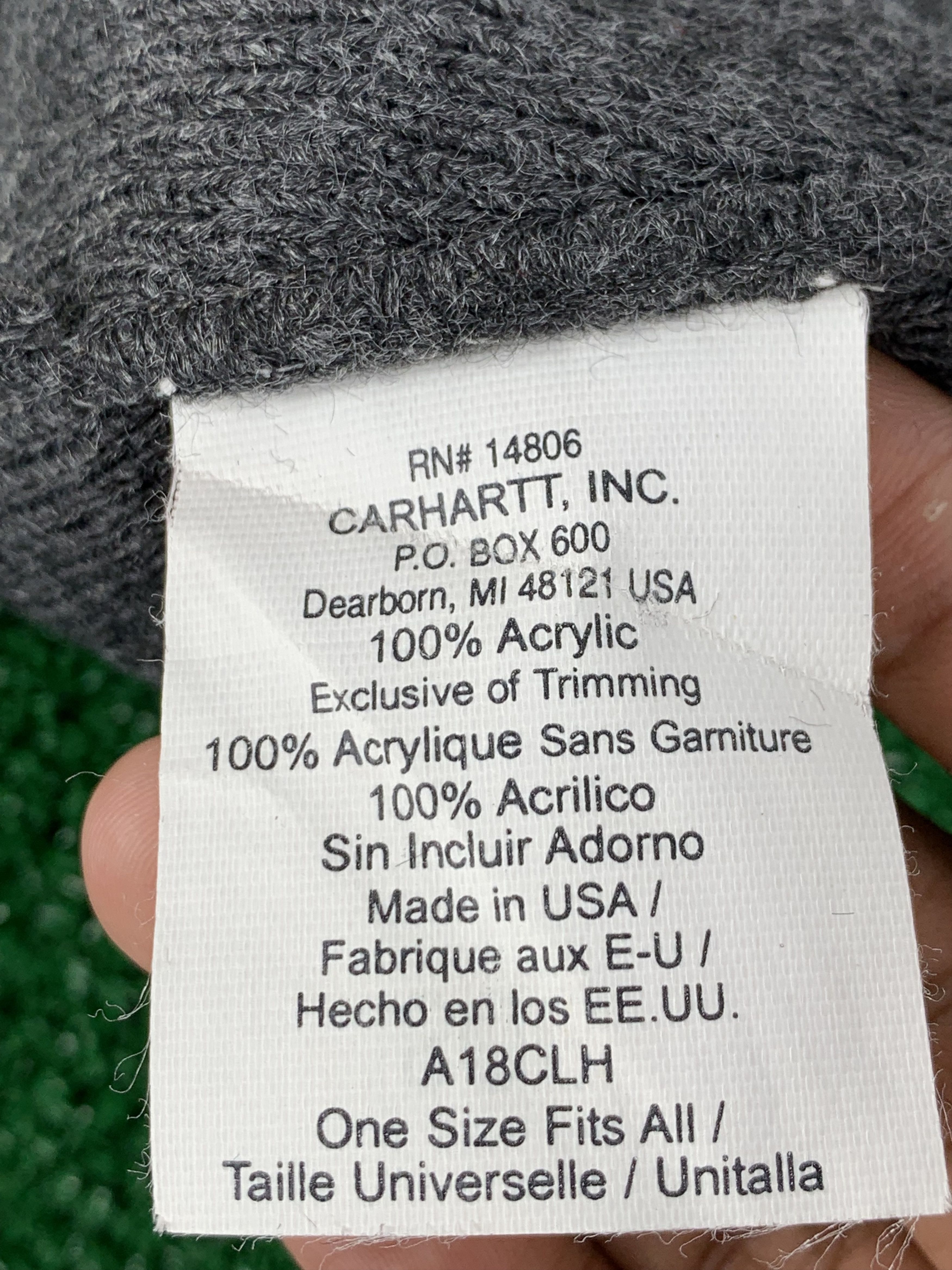 Carhartt Vintage Carhartt Snow Cap Beani Hat BA0014 Size ONE SIZE - 5 Thumbnail