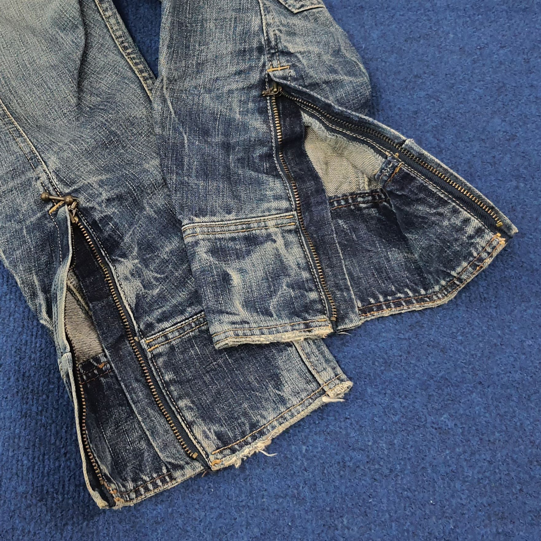 Hysteric Glamour Vintage Hysteric Glamour Japan 3Q Custom Logo Jeans C258N28 Size 27" / US 4 / IT 40 - 6 Thumbnail