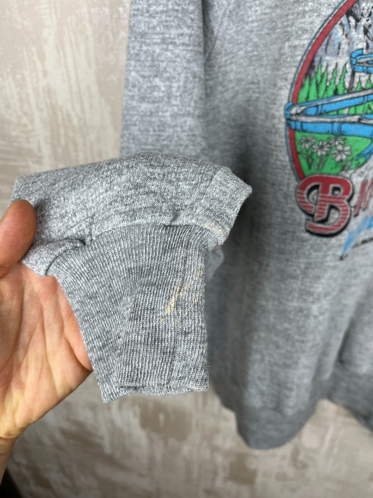 Vintage Vintage Big Sky Waterslide Kalispell Montana Sweatshirt Size US XL / EU 56 / 4 - 10 Thumbnail