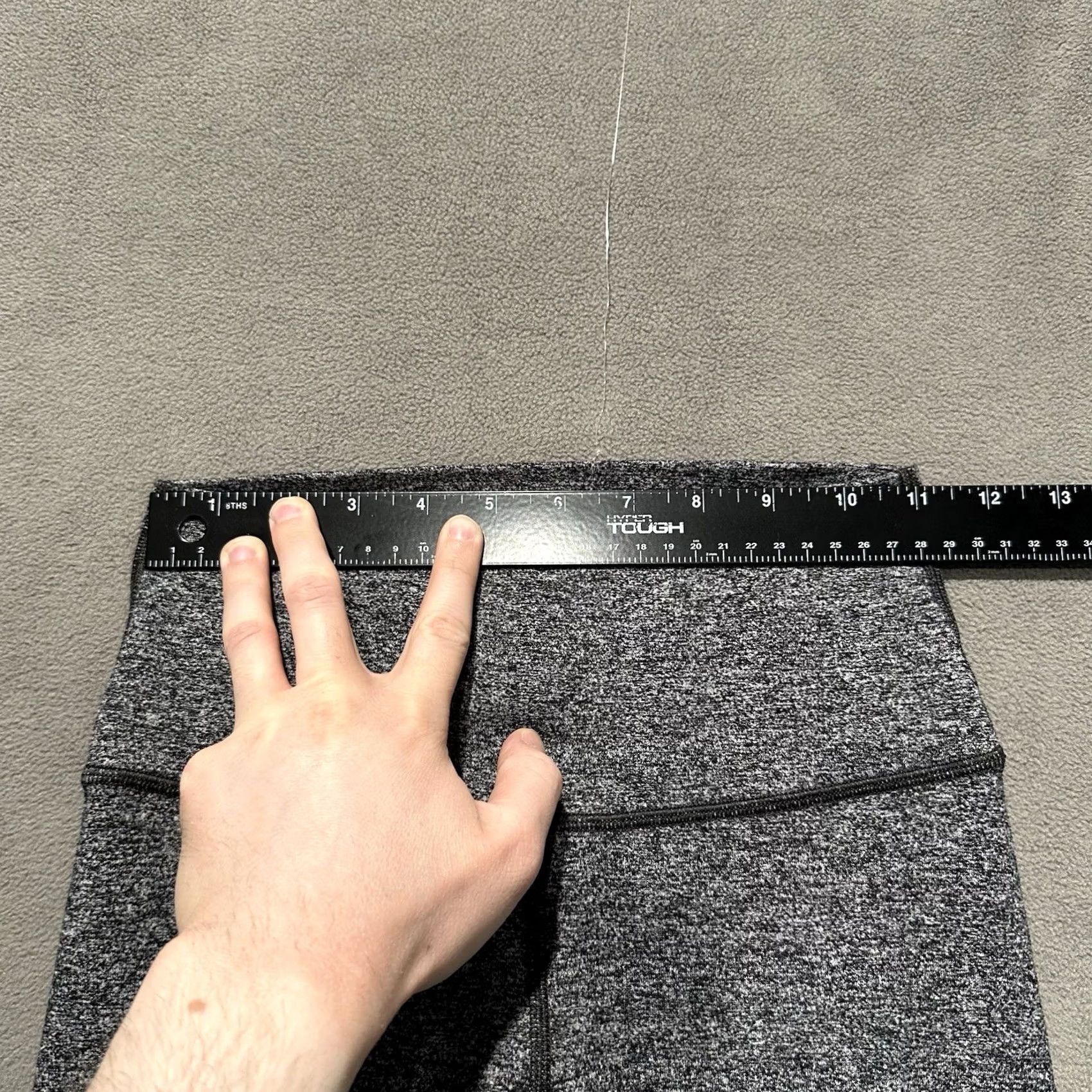 Lululemon Lululemon Leggings Womens 4 Heathered Gray Wunder Train High-Rise Tight LW5AOYS Shirt? Size 27" / US 4 / IT 40 - 5 Thumbnail