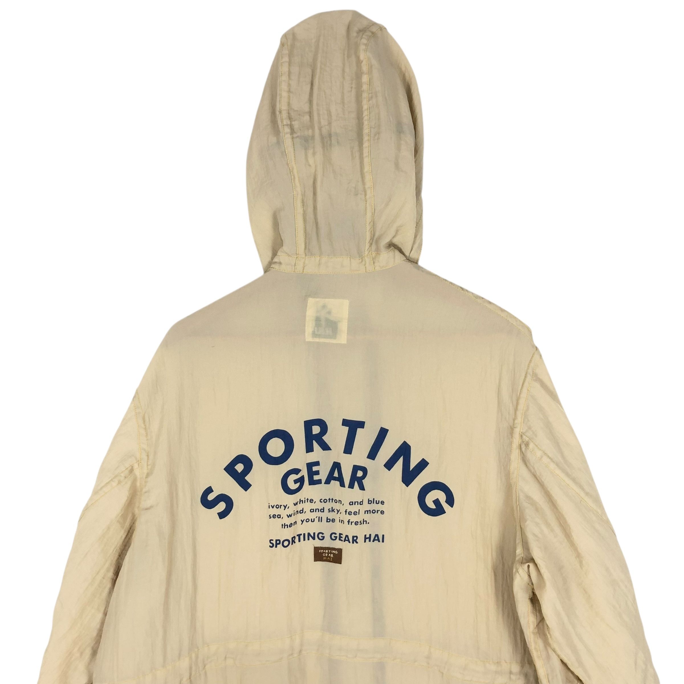 Issey Miyake Vintage Hai Sporting Gear Issey Miyake Hoodie Light Jacket Size US M / EU 48-50 / 2 - 10 Thumbnail