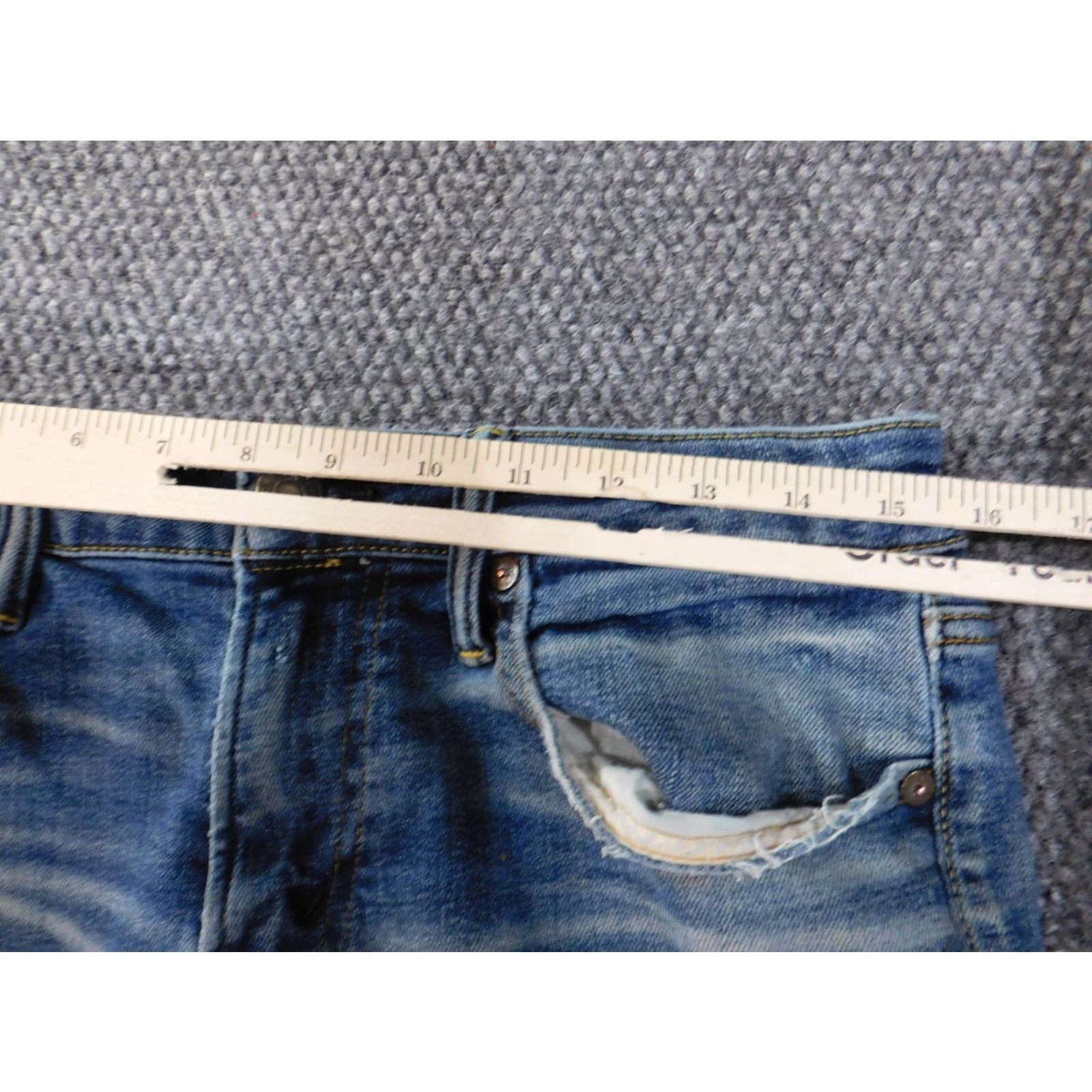 American Eagle Outfitters American Eagle Outfitters Jeans Mens 30x30 Blue Straight Next Level Flex Stretch Denim Inseam 29 Size US 30 / EU 46 - 4 Thumbnail