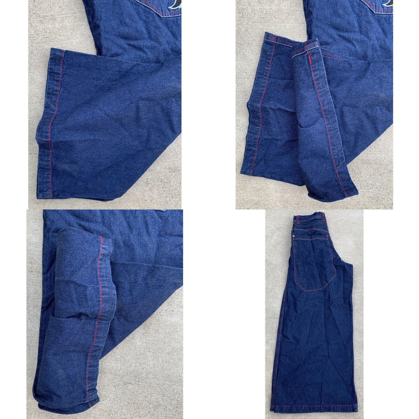 Vintage VINTAGE Kikwear Jeans Hip Hop Style Wide-Leg 28 Men Blue Denim Cotton 1991 Kikwear Size 28 Jeans Size US 28 / EU 44 - 9 Thumbnail