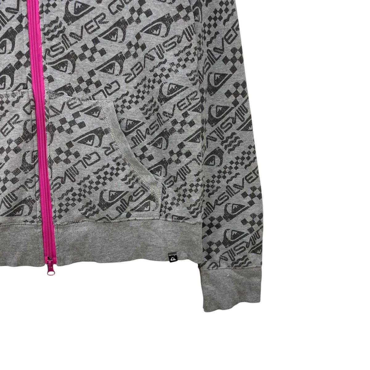 Quiksilver 💥 vintage Quiksilver allover print zipper hoodie sweatshirt Size US M / EU 48-50 / 2 - 5 Thumbnail