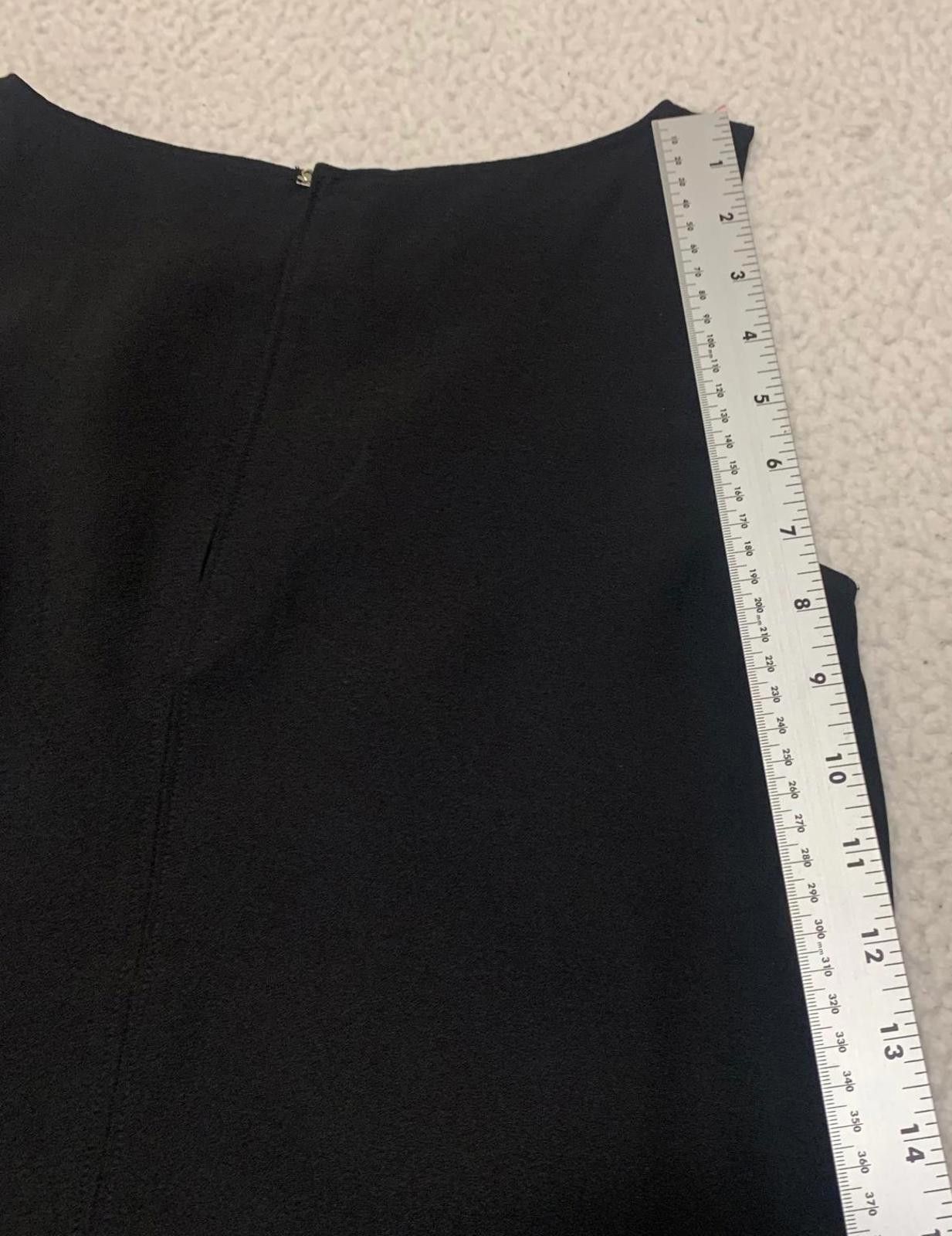Ann Taylor Ann Taylor Women's Size X-Small Black Sleeveless Blouse Size XS / US 0-2 / IT 36-38 - 11 Thumbnail