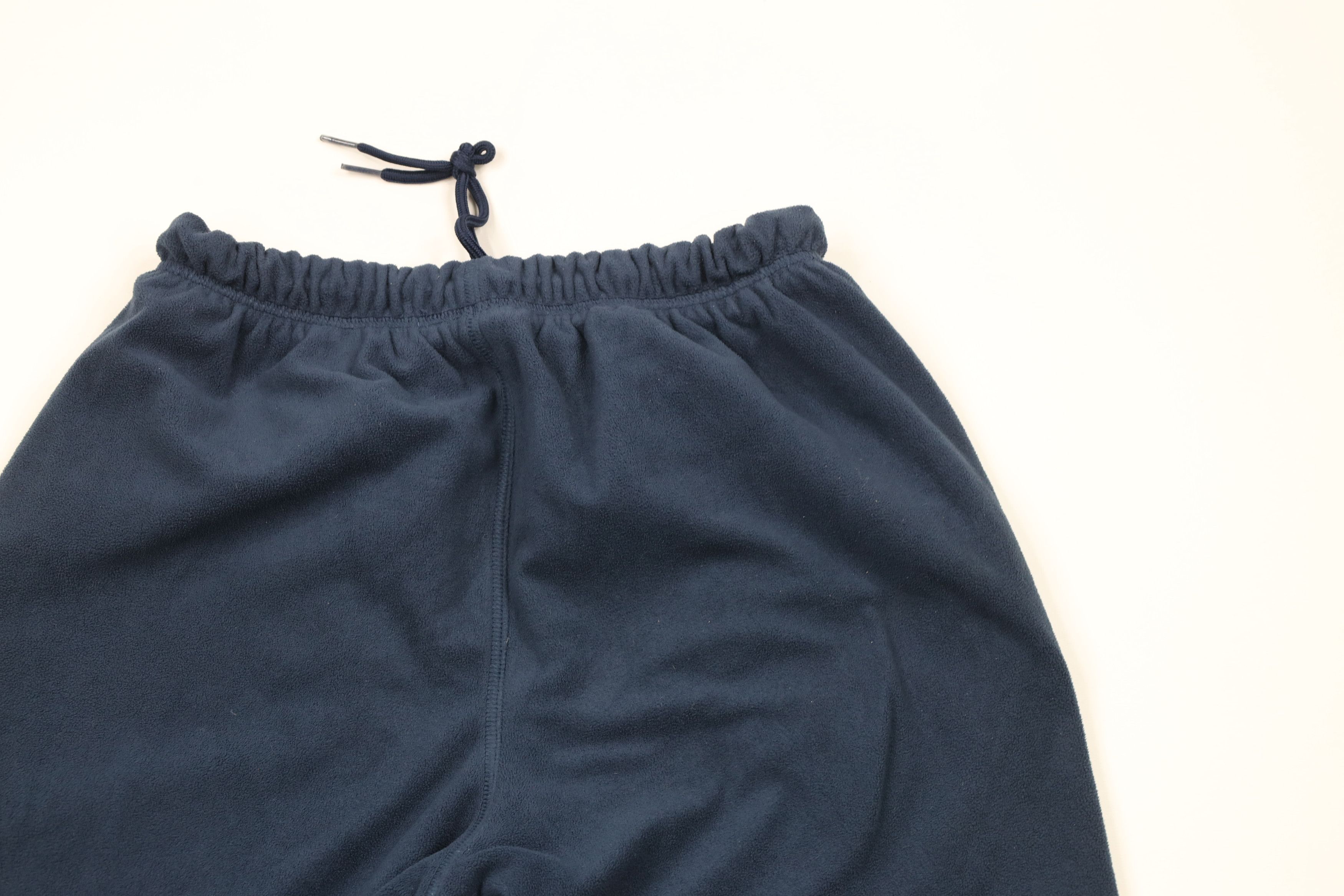 Reebok × Vintage Vintage Reebok Spell Out Wide Leg Fleece Sweatpants Blue Size US 32 / EU 48 - 9 Thumbnail