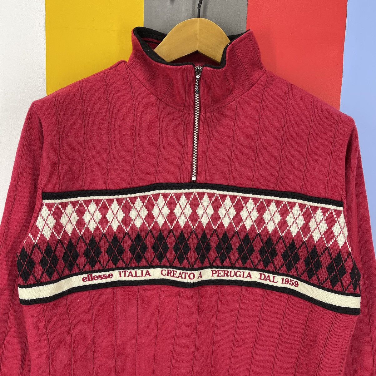 Ellesse Vintage ELLESSE Turtle Neck Sweatshirt #1394/AW Size US S / EU 44-46 / 1 - 2 Thumbnail